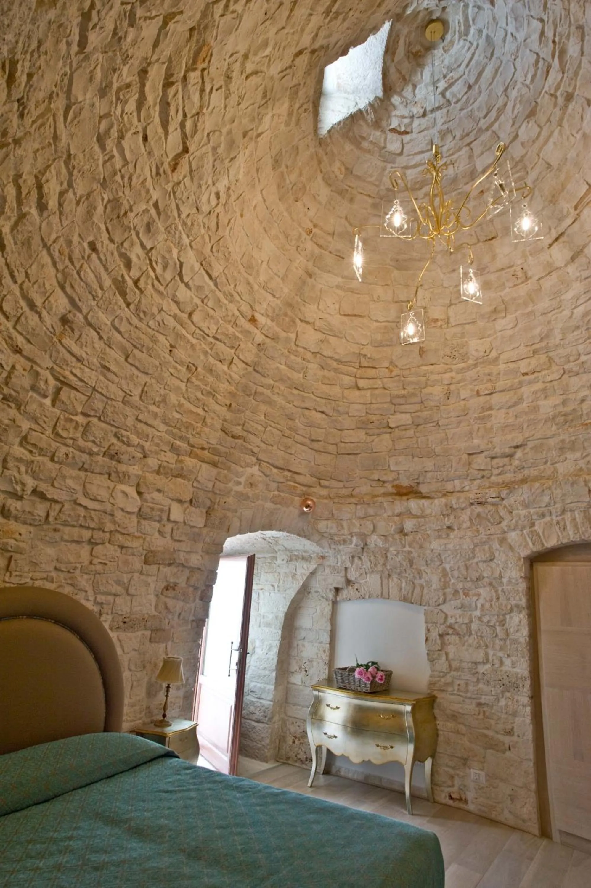 View (from property/room), Bed in Le Alcove - Luxury Hotel nei Trulli