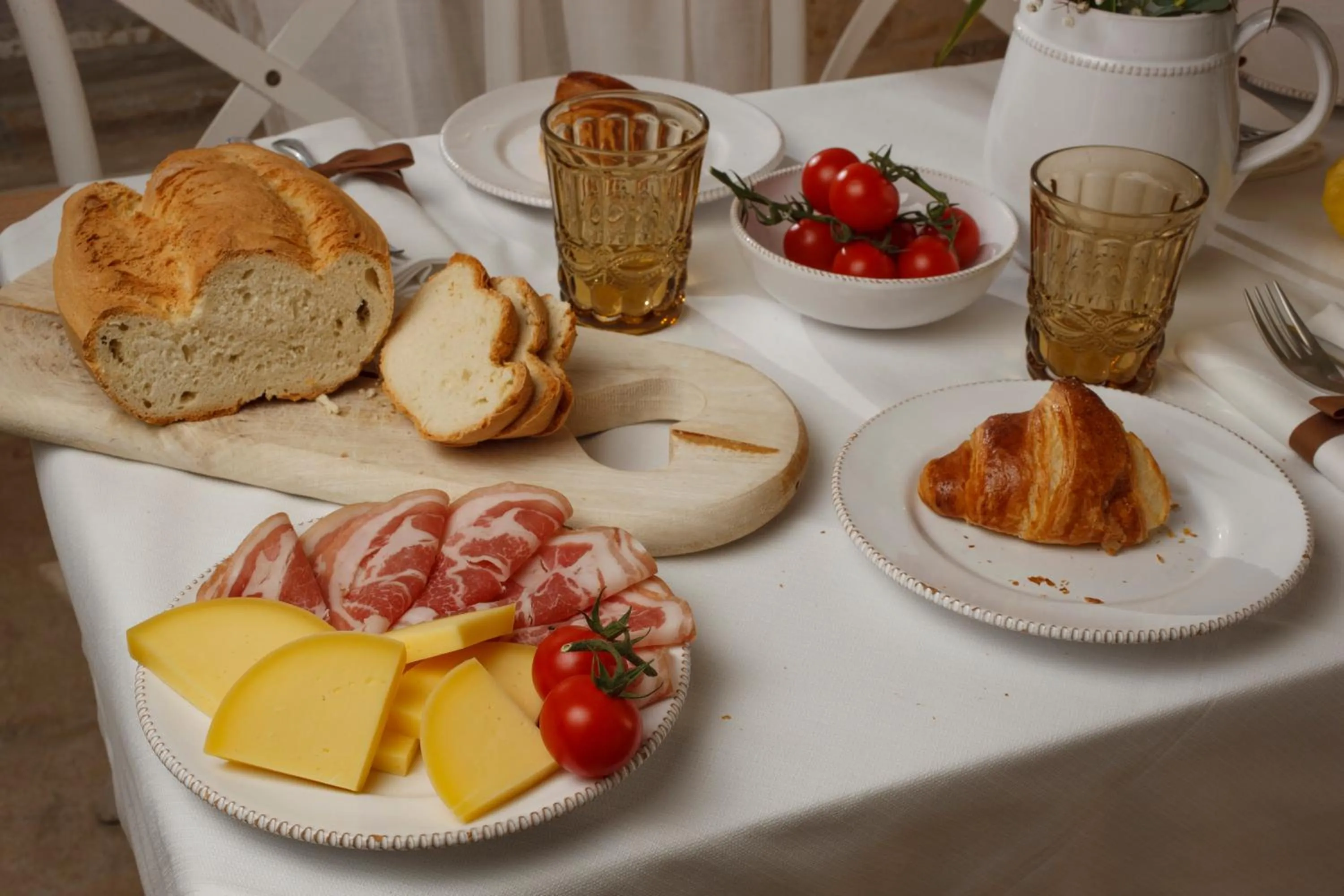 Breakfast in Le Alcove - Luxury Hotel nei Trulli