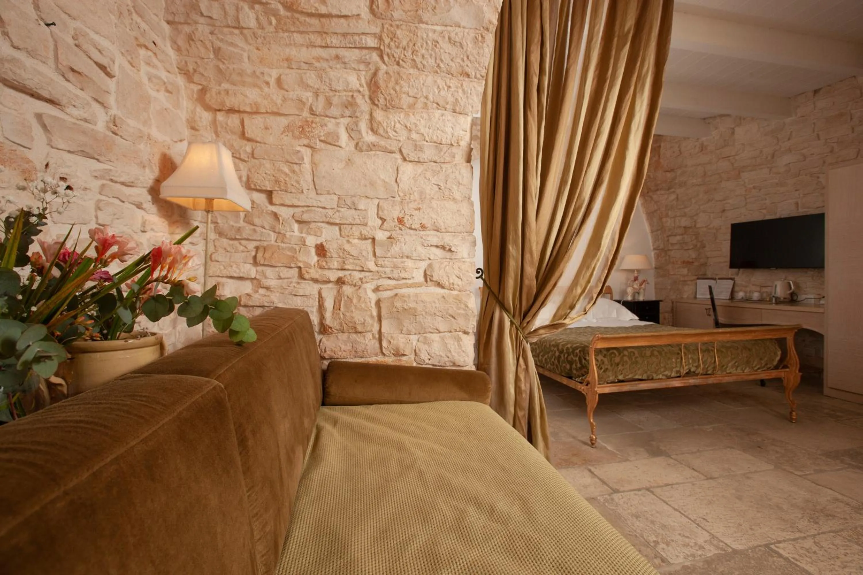 Bed in Le Alcove - Luxury Hotel nei Trulli