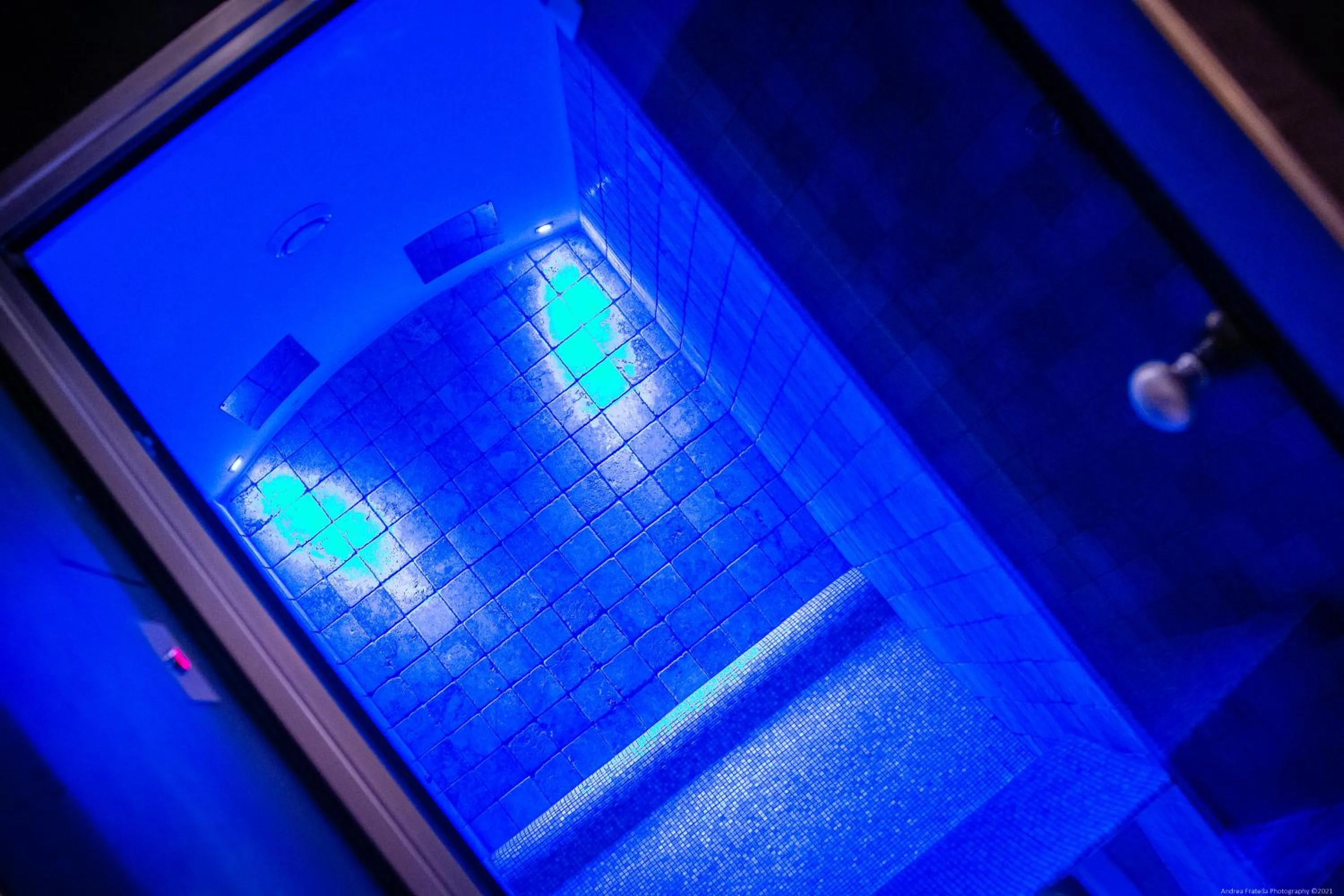 Steam room in Boutique Exclusive B&B
