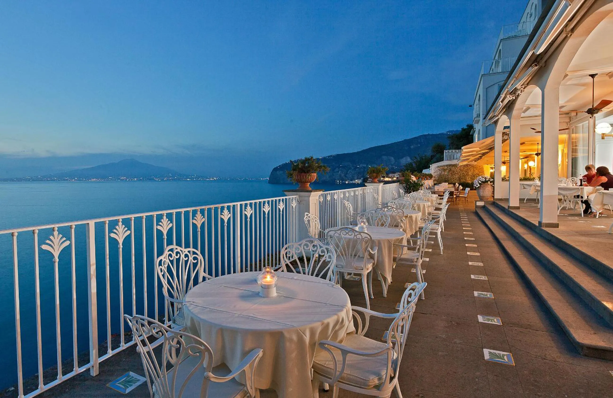 Patio in Grand Hotel Riviera