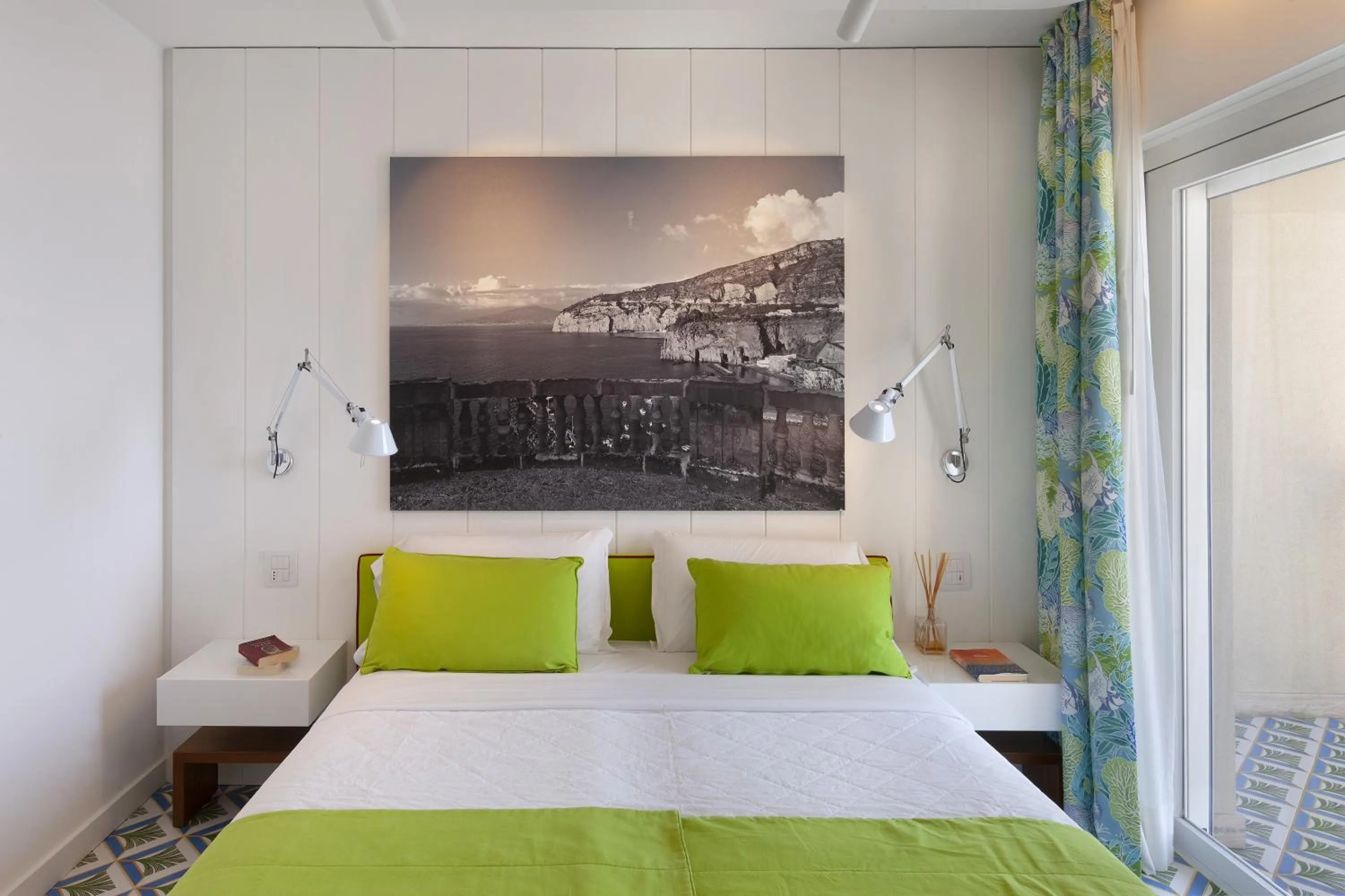 Bed in Grand Hotel Riviera