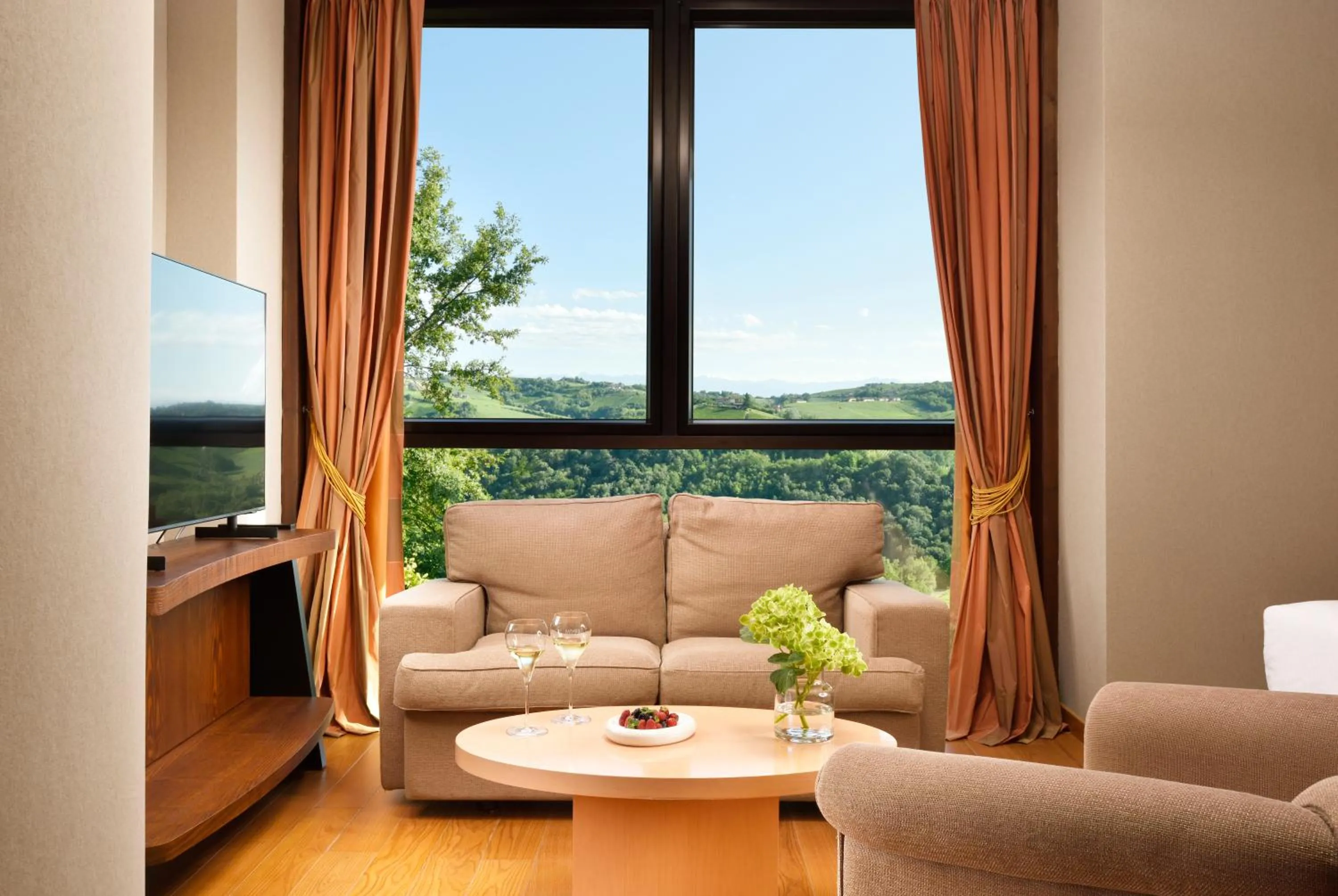 Seating area in Il Boscareto Resort & Spa