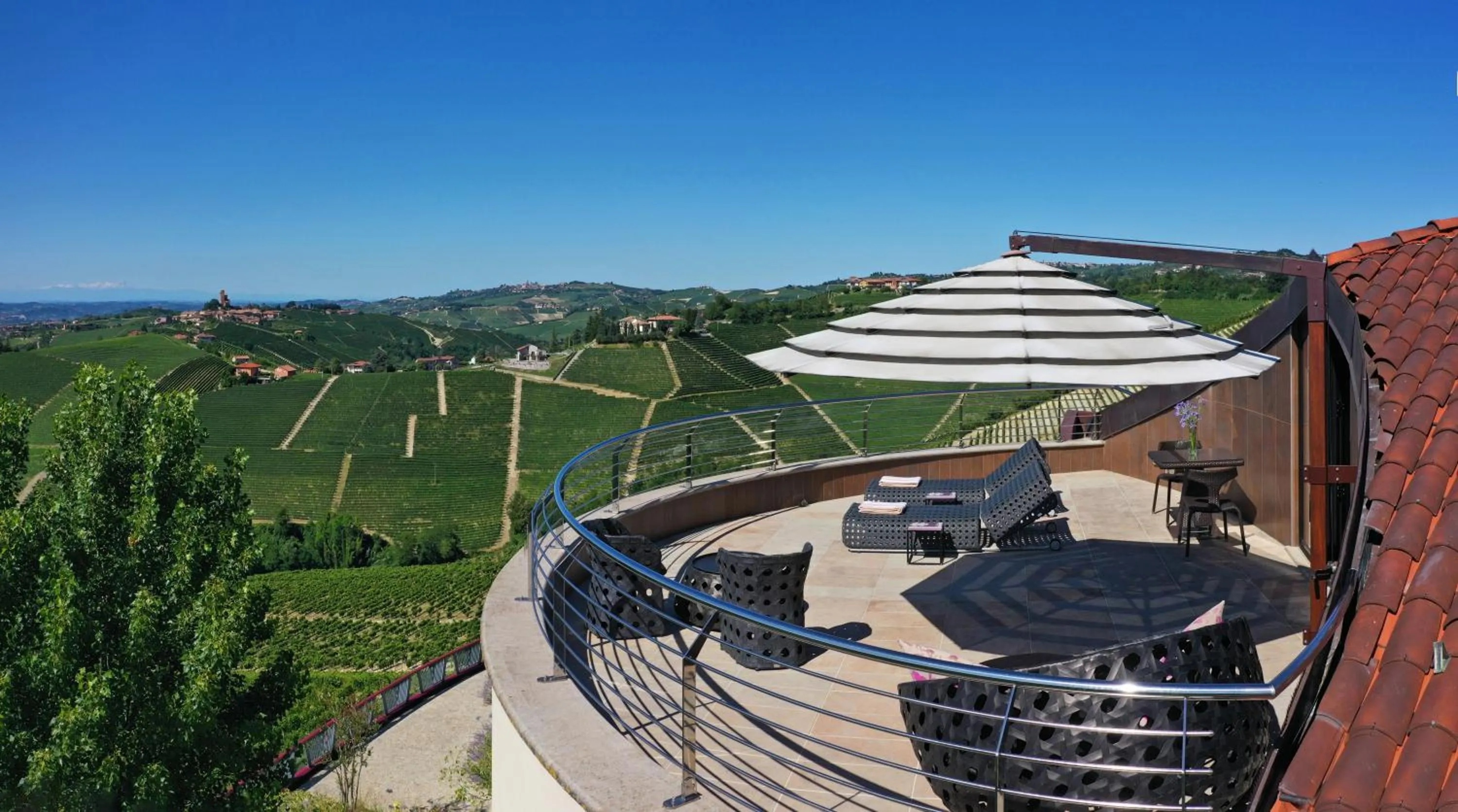 Balcony/Terrace in Il Boscareto Resort & Spa