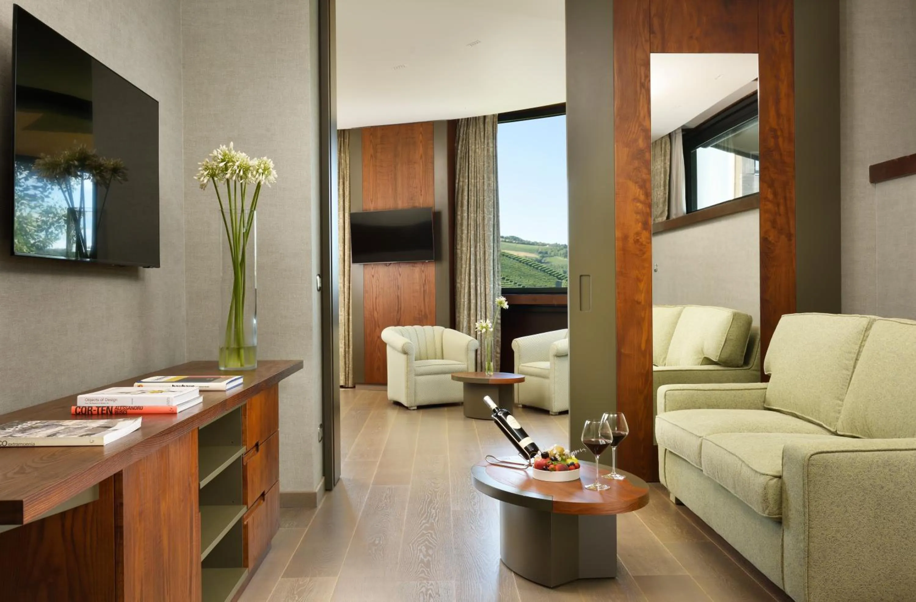 Living room in Il Boscareto Resort & Spa