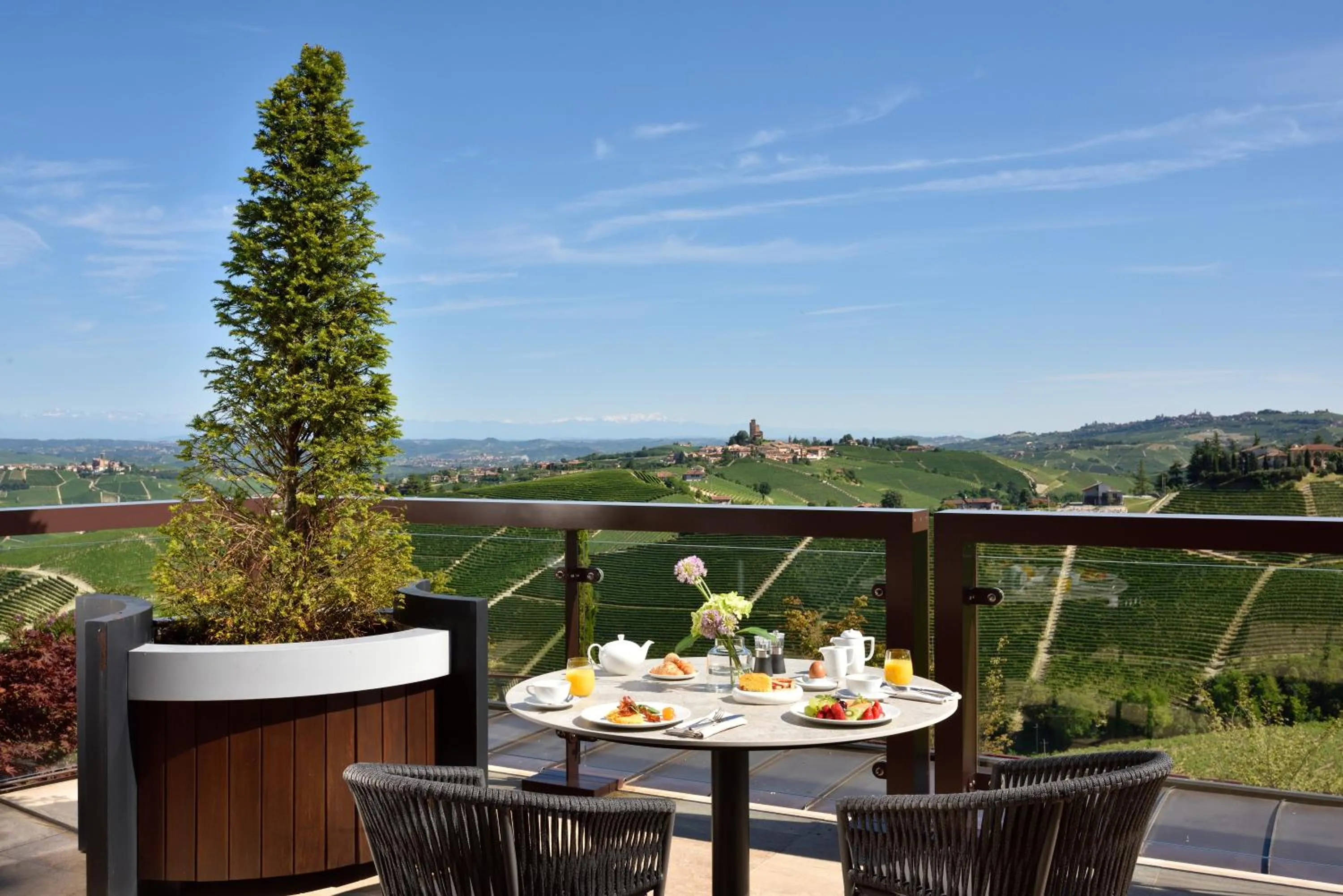 Balcony/Terrace in Il Boscareto Resort & Spa
