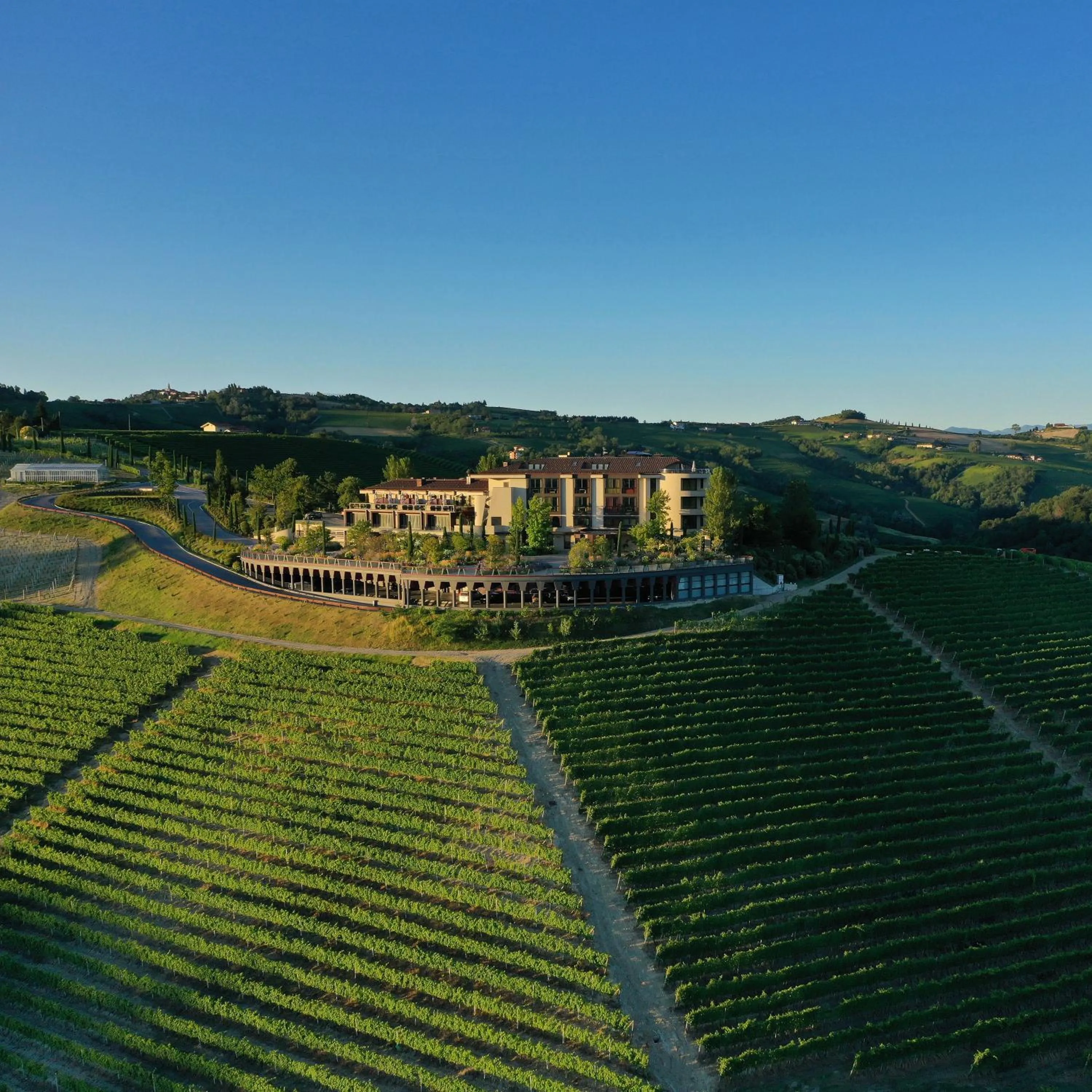 Property building in Il Boscareto Resort & Spa