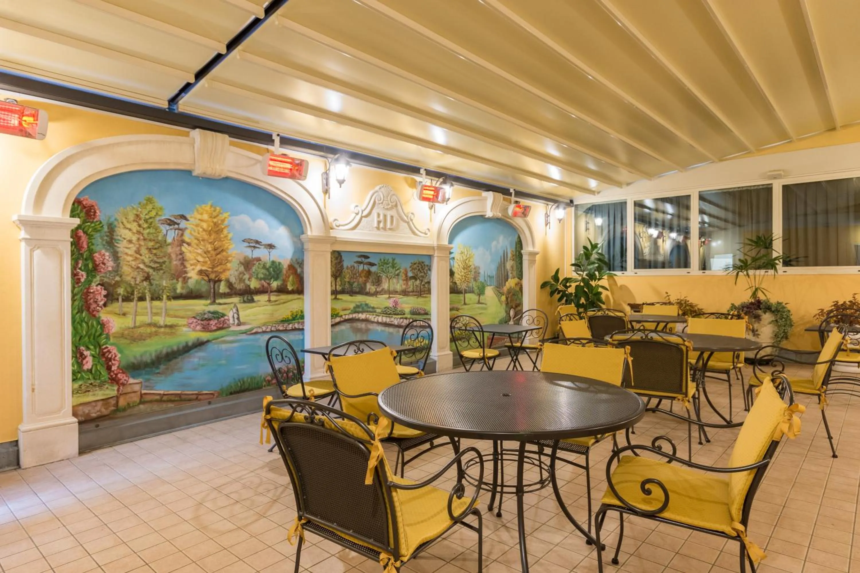 Garden in Hotel Doge