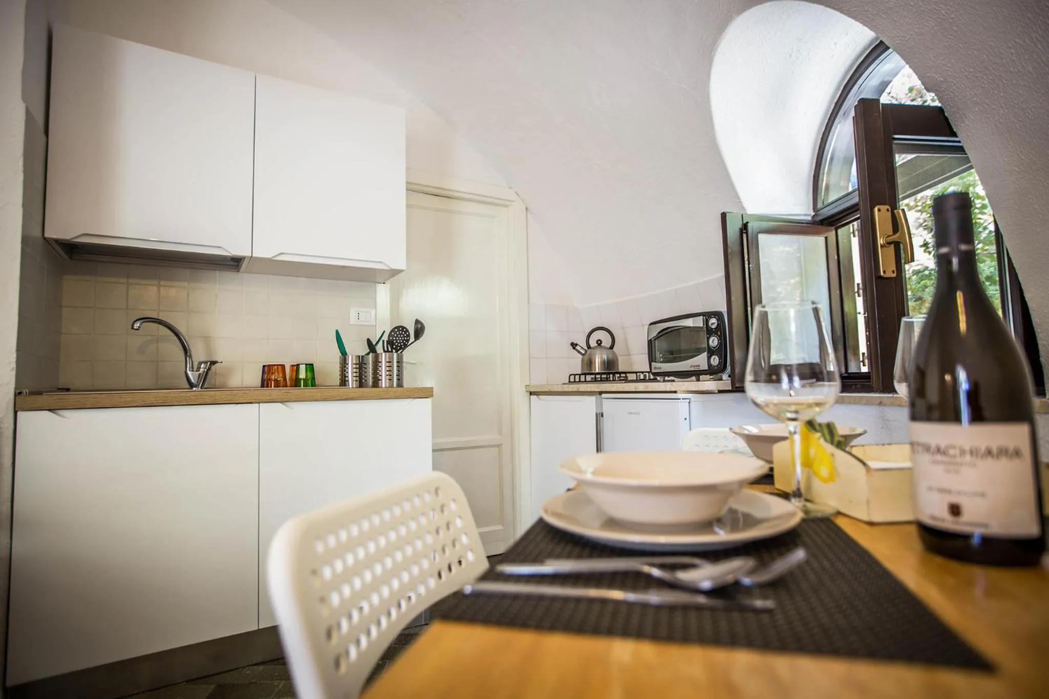 Kitchen or kitchenette in Residence Guidaloca