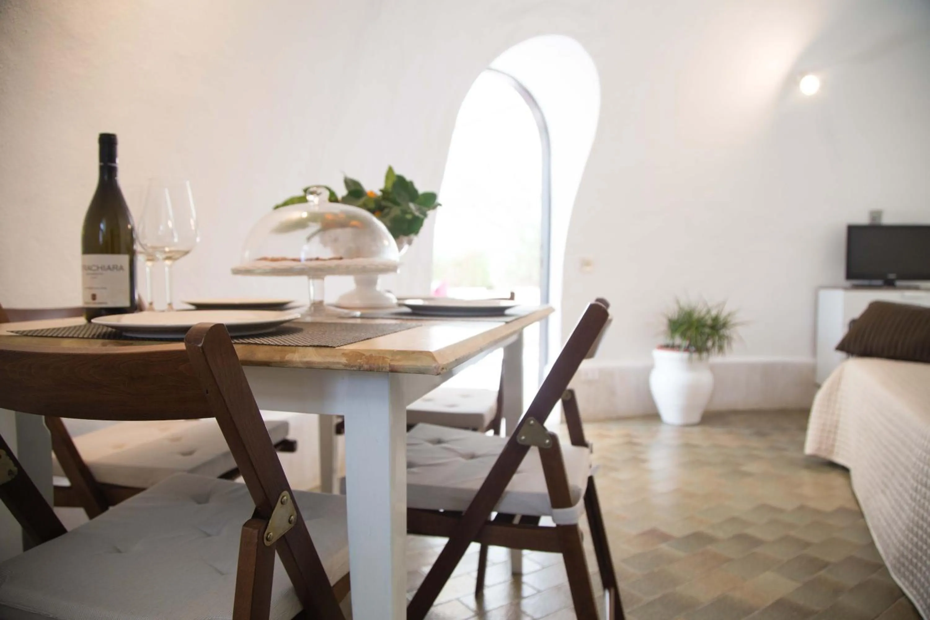 Dining area in Residence Guidaloca