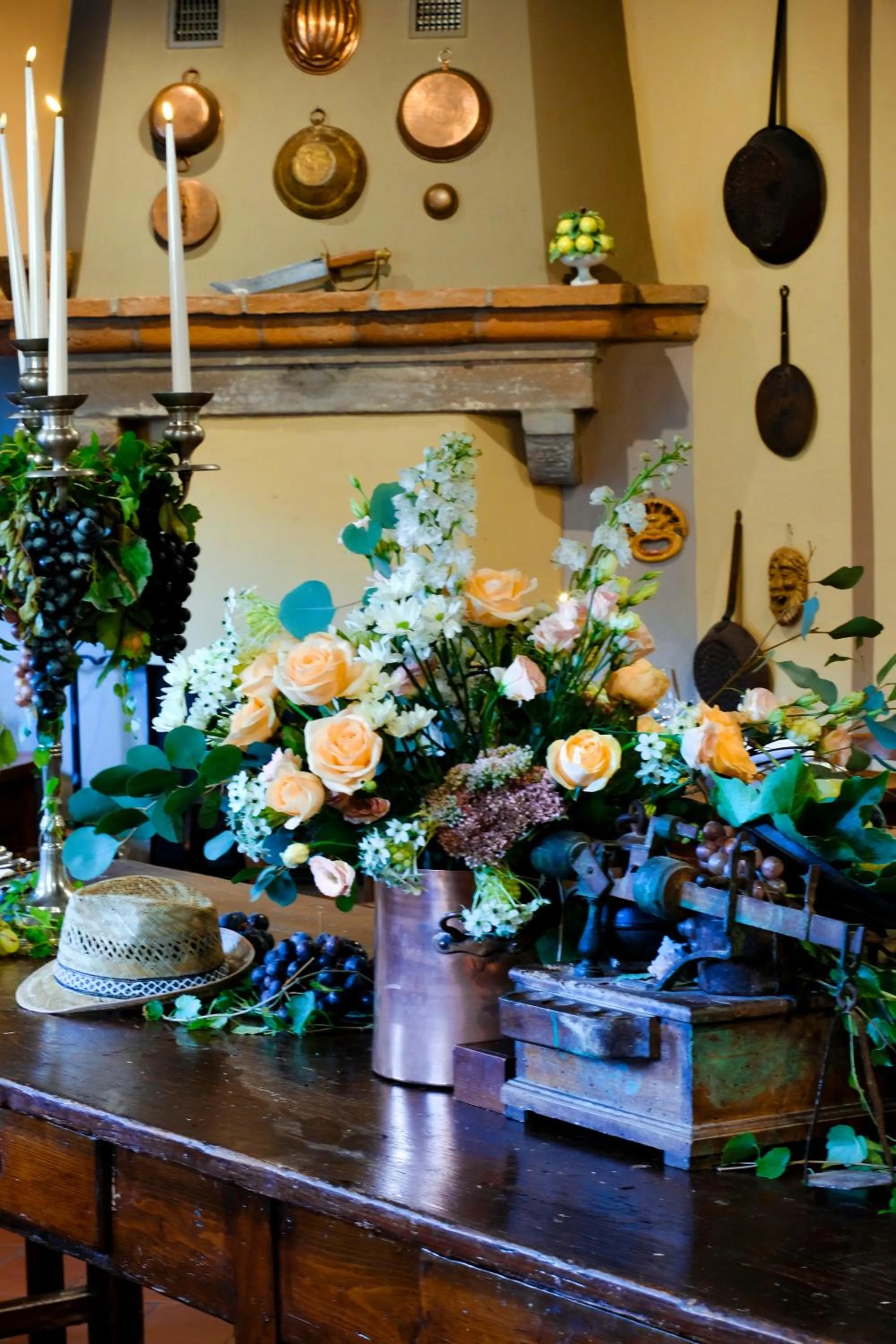 Decorative detail in Locanda Del Molino