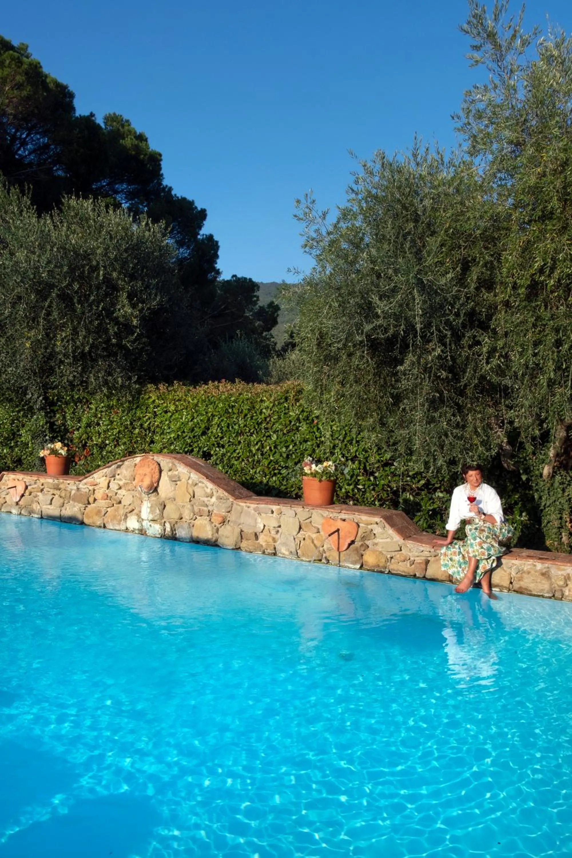 Swimming pool in Locanda Del Molino