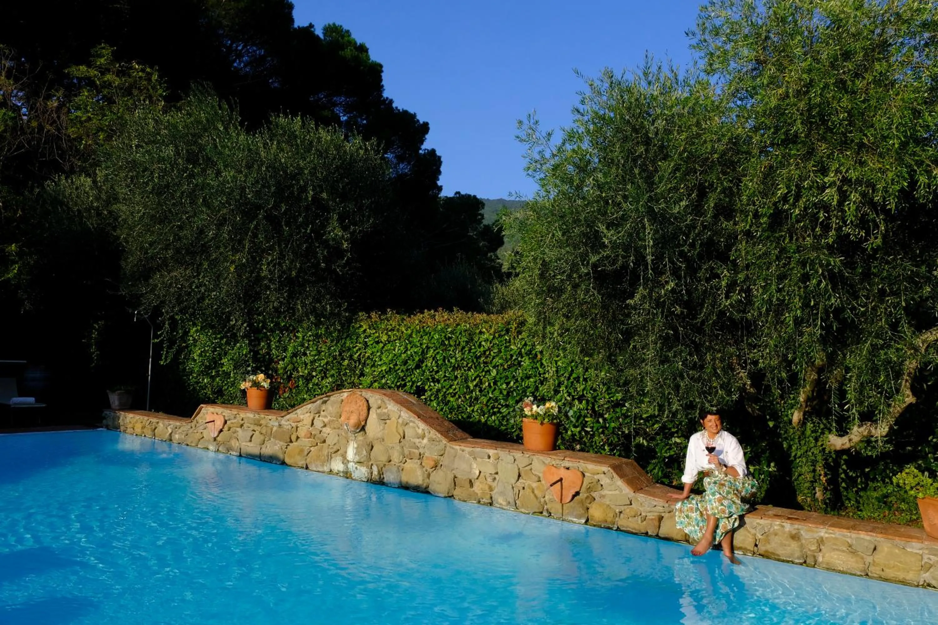 Swimming pool in Locanda Del Molino