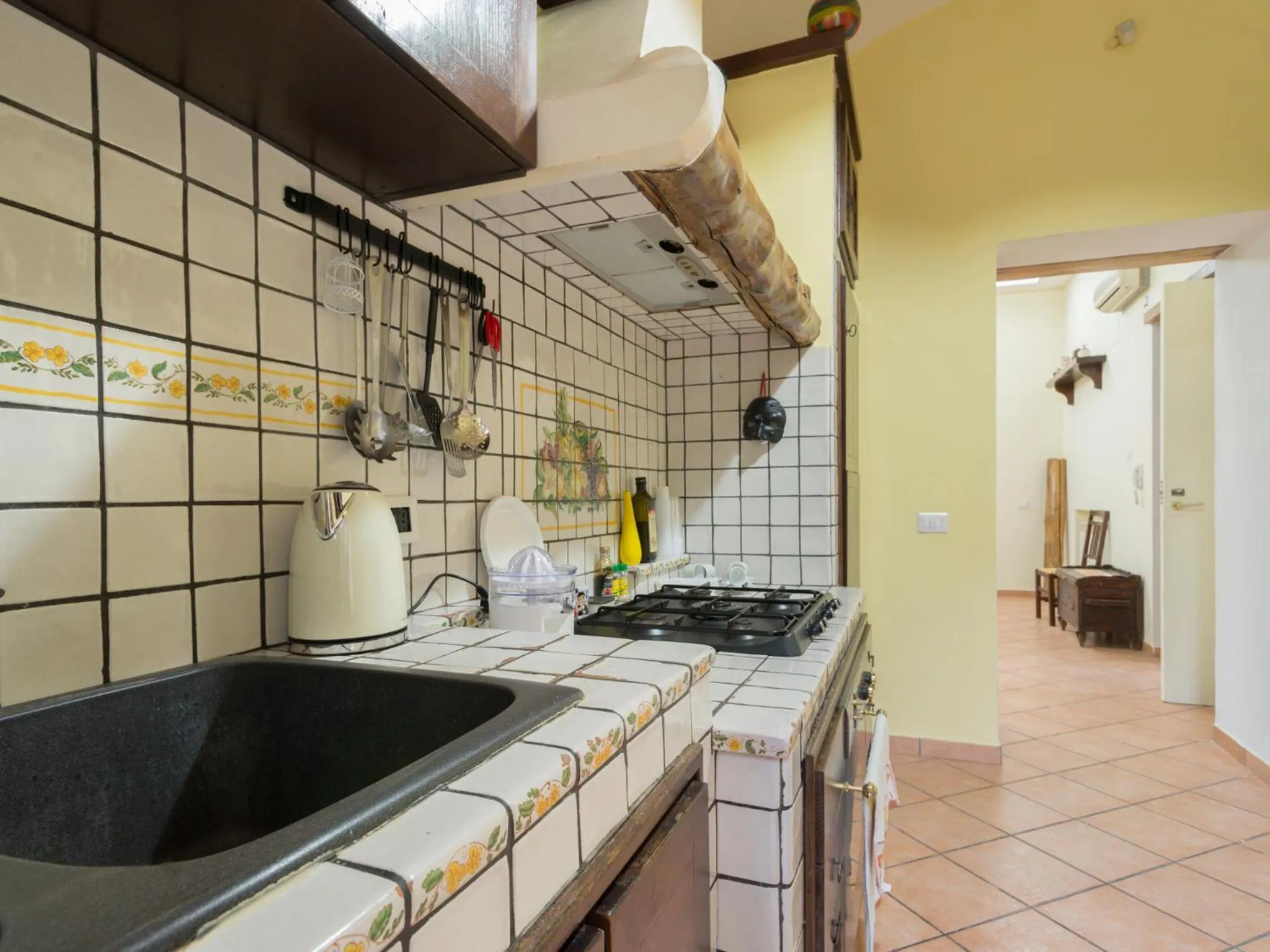 Kitchen or kitchenette in Alla Corte del Re Dimora Storica