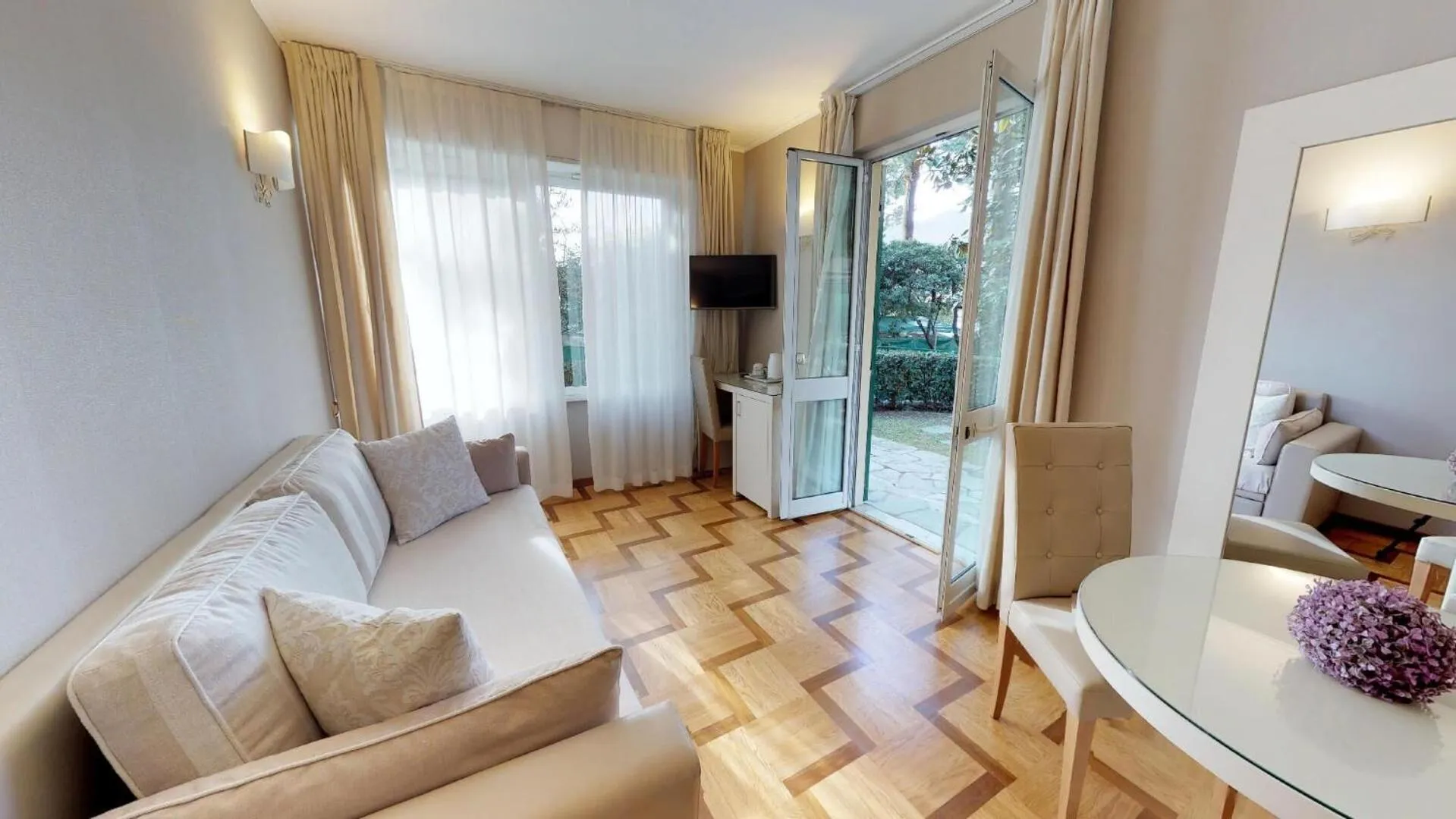 Living room in Hotel Metropole