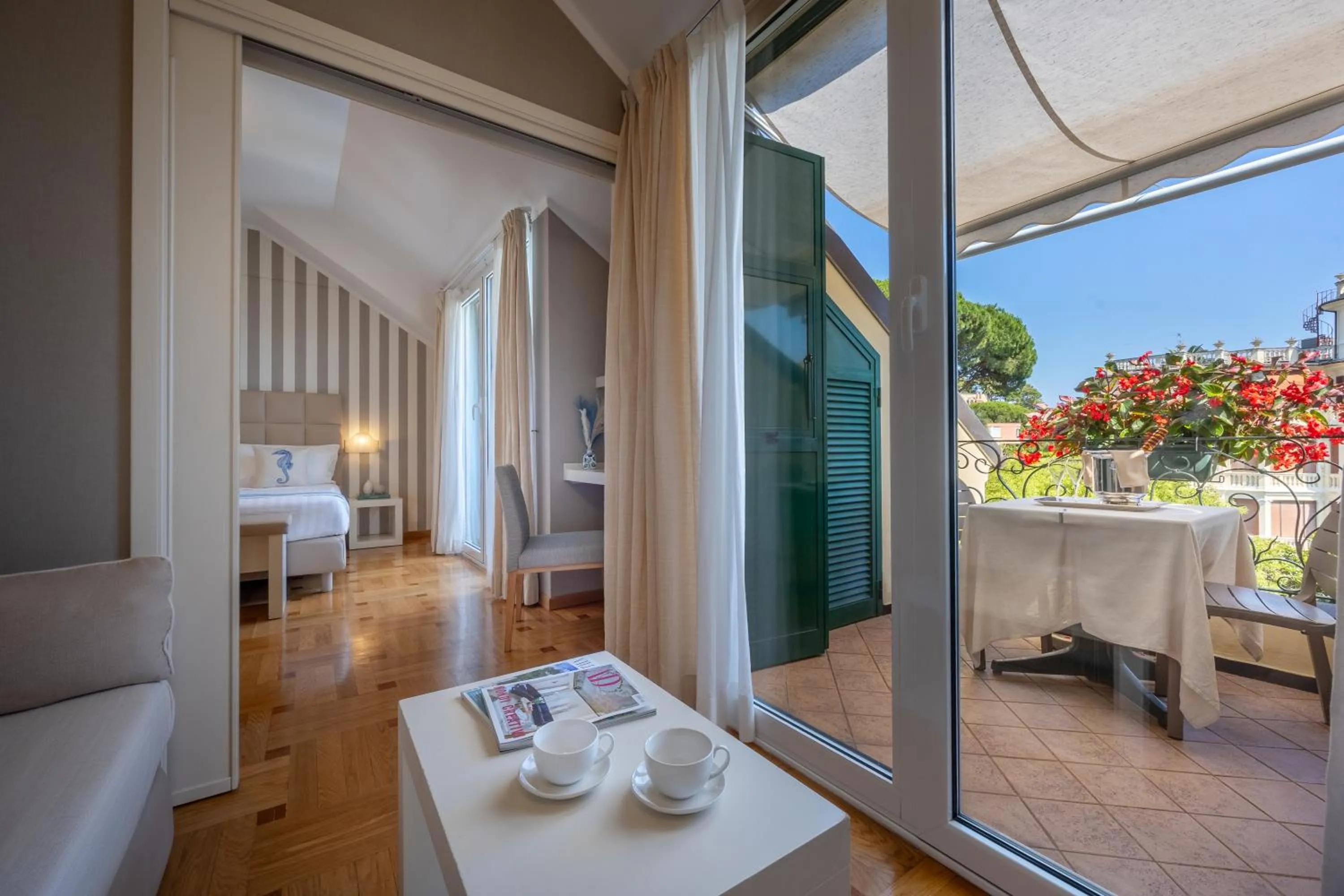 Balcony/Terrace in Hotel Metropole