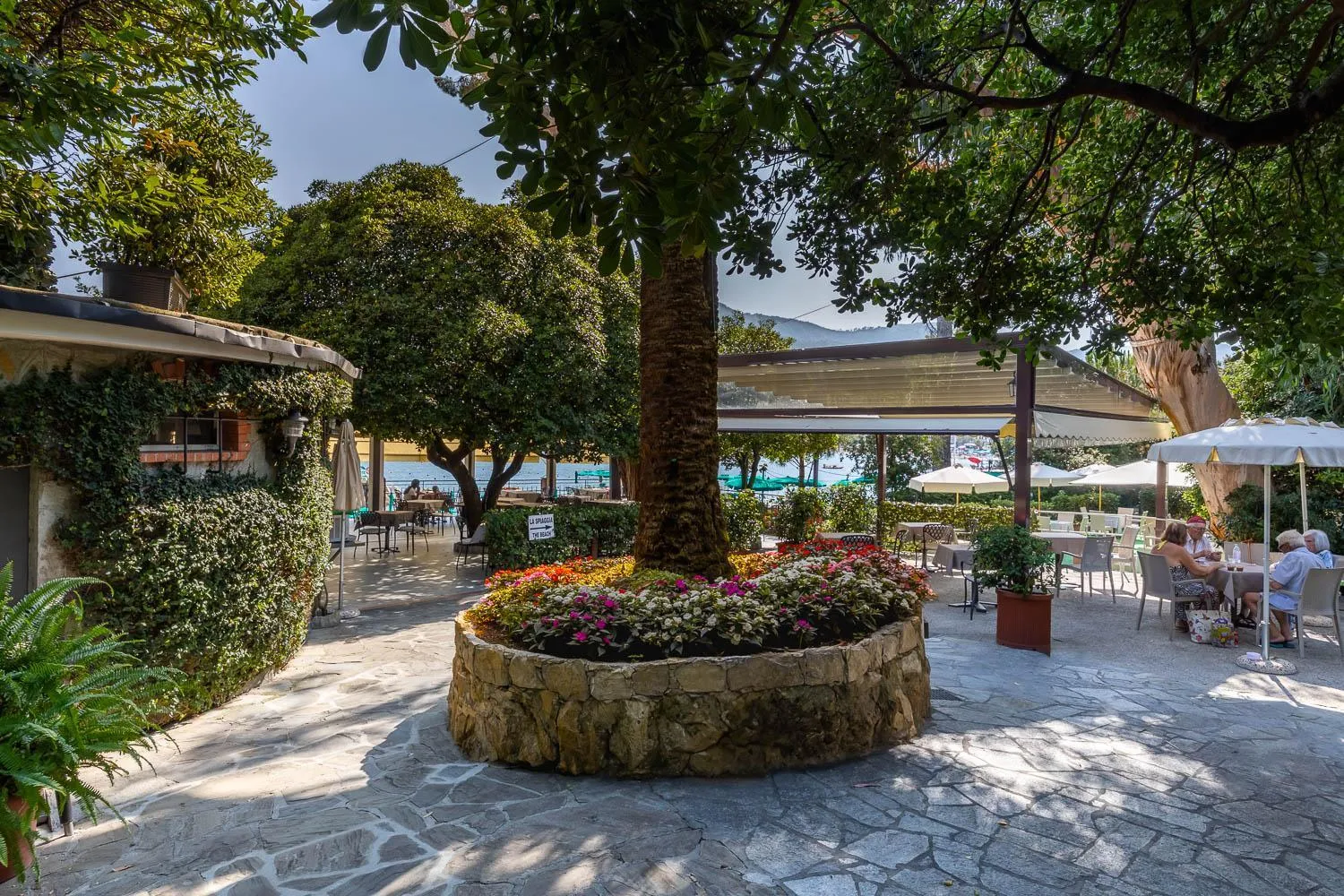 Garden in Hotel Metropole