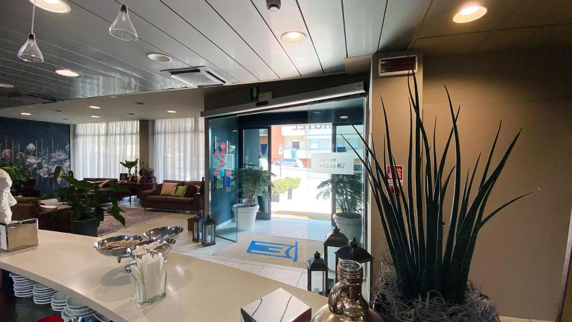 Lobby or reception in Hotel Europa