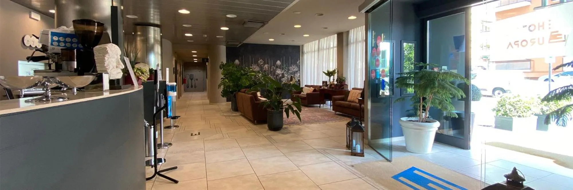 Lobby or reception in Hotel Europa