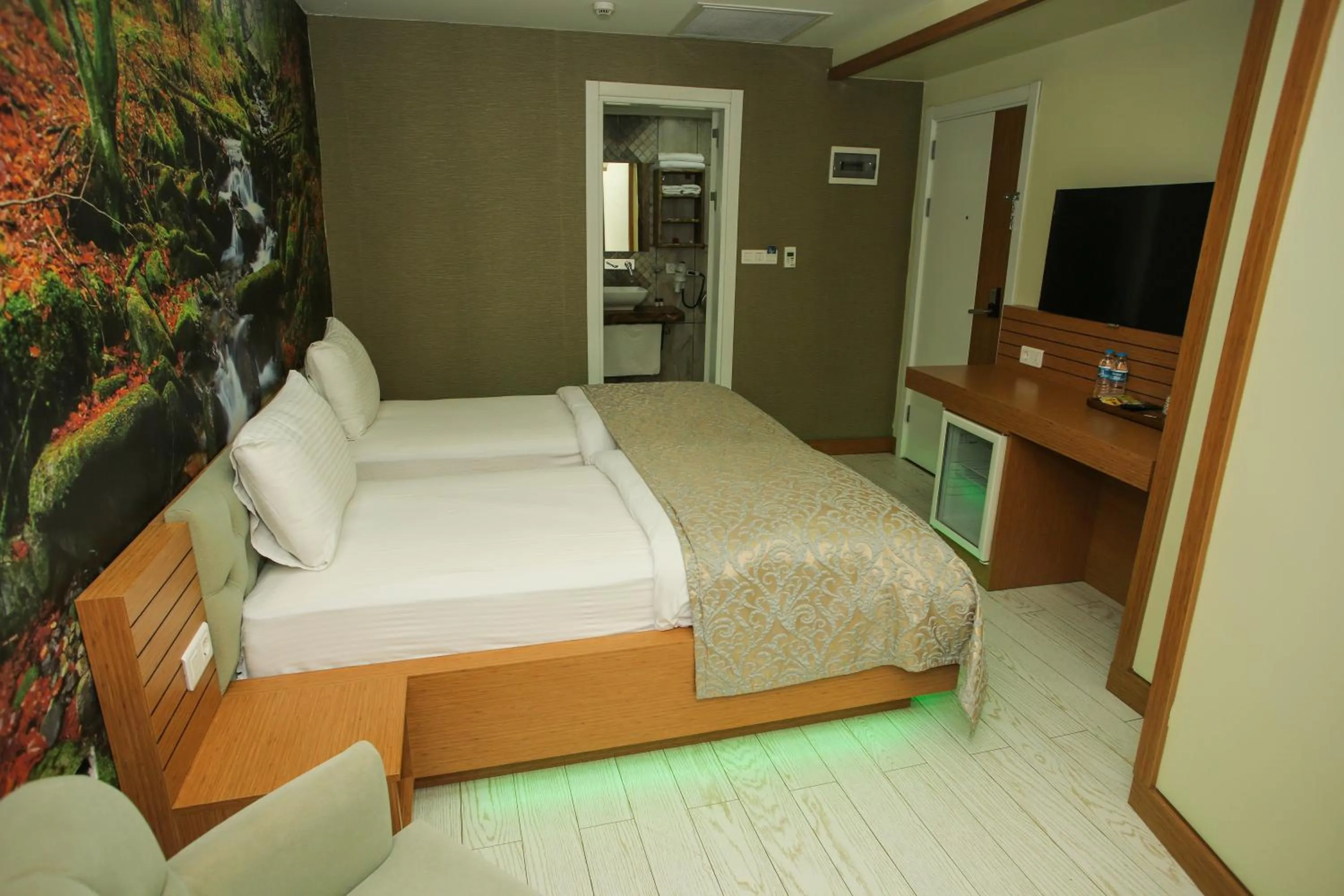 Bedroom in Quantum Hotel