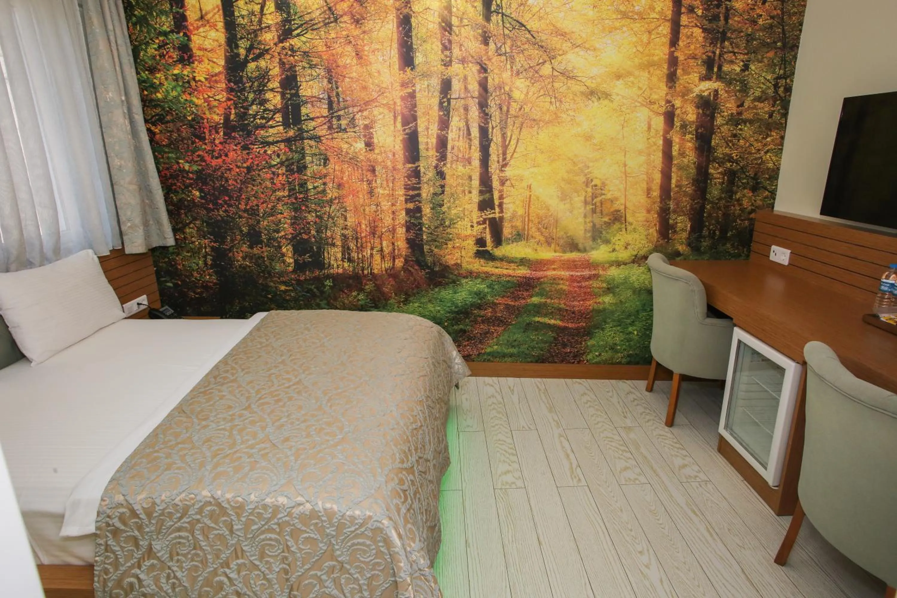 Bedroom in Quantum Hotel