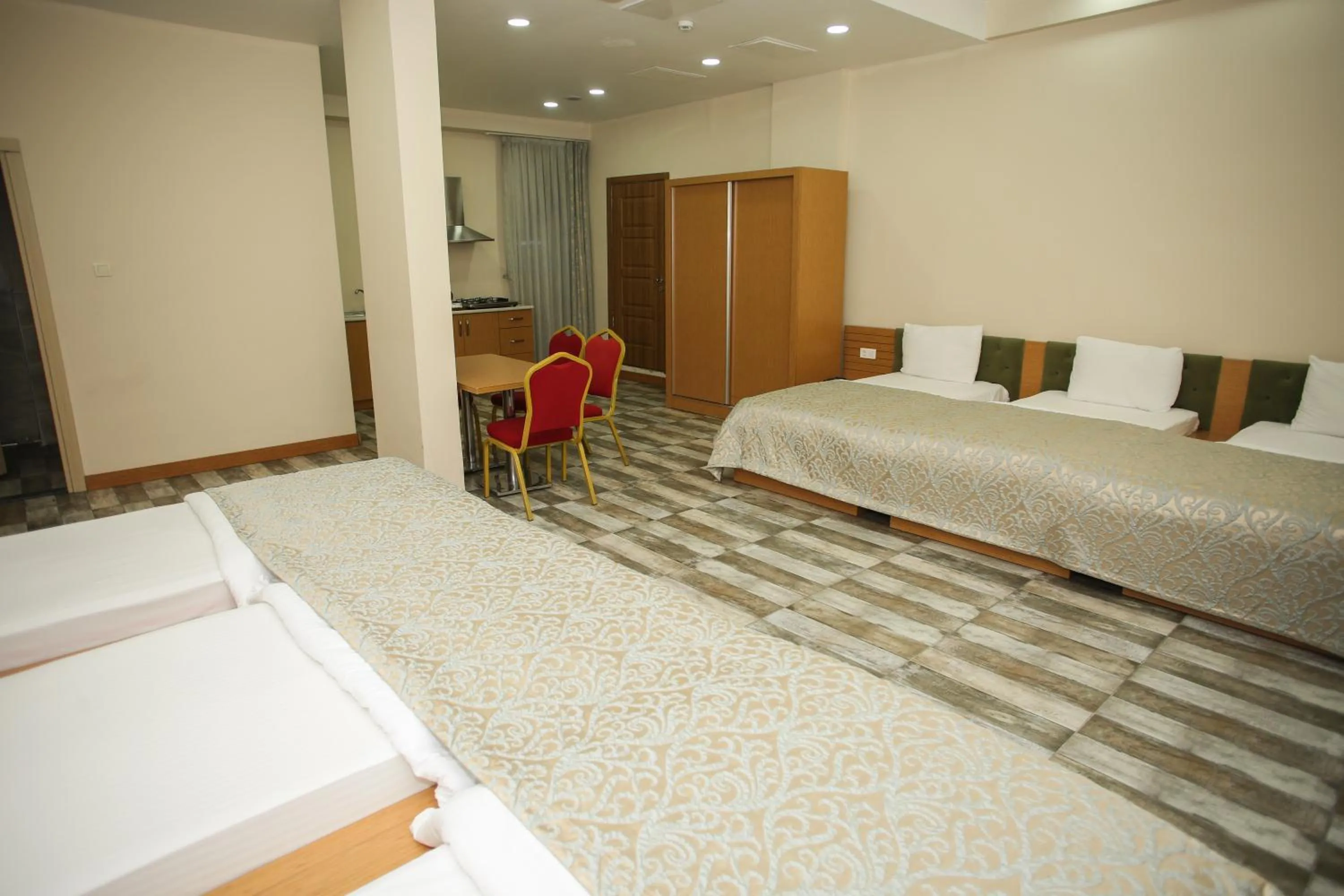 Bedroom in Quantum Hotel