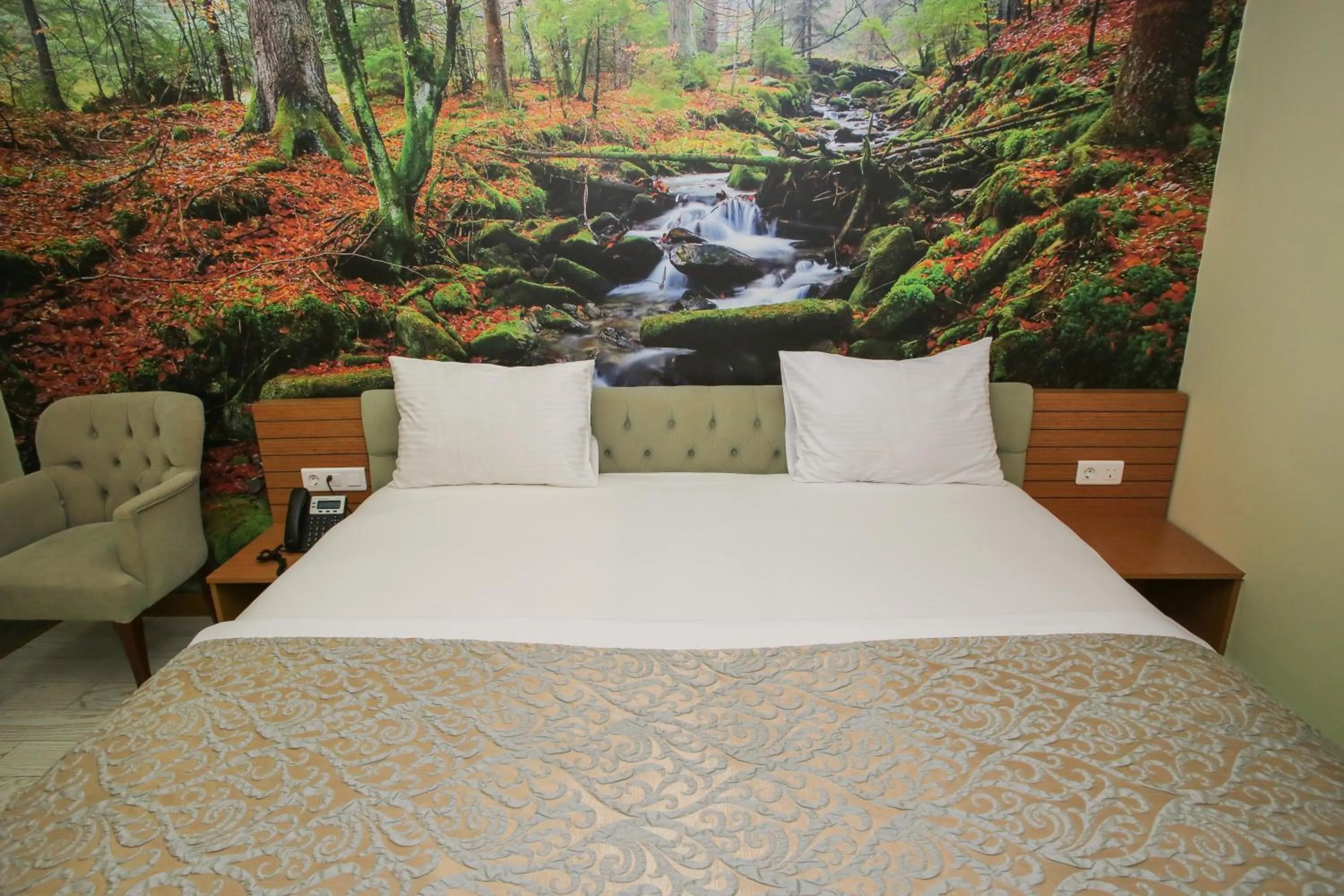 Bedroom in Quantum Hotel