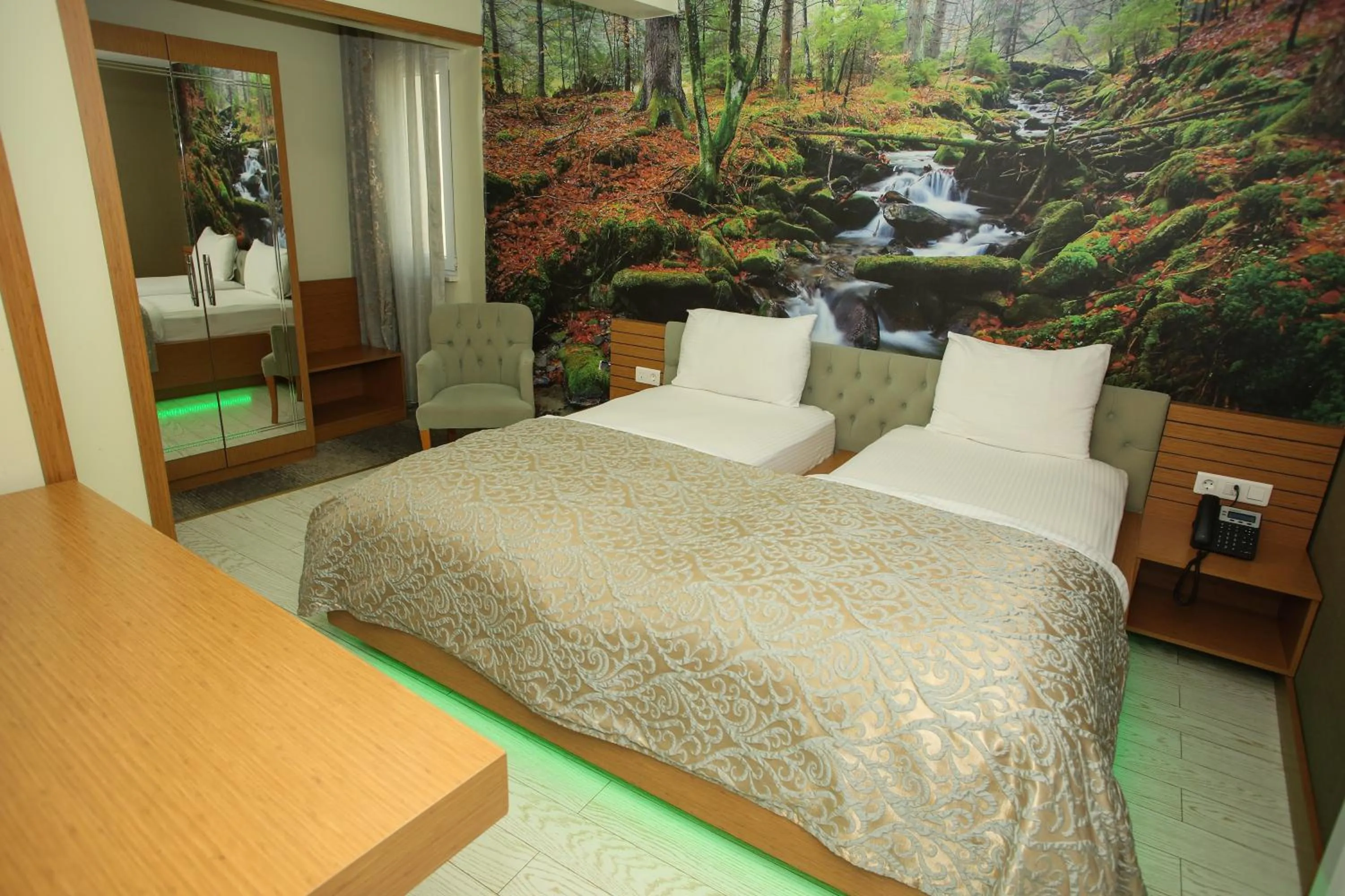 Bedroom in Quantum Hotel