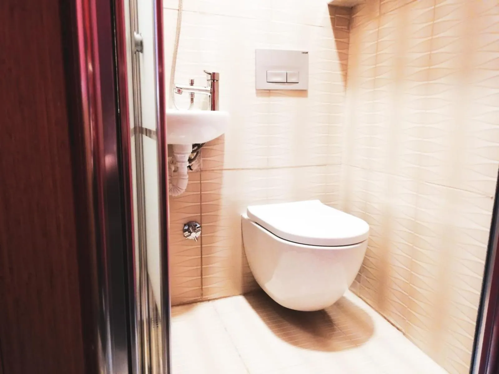 Bathroom in Quantum Hotel