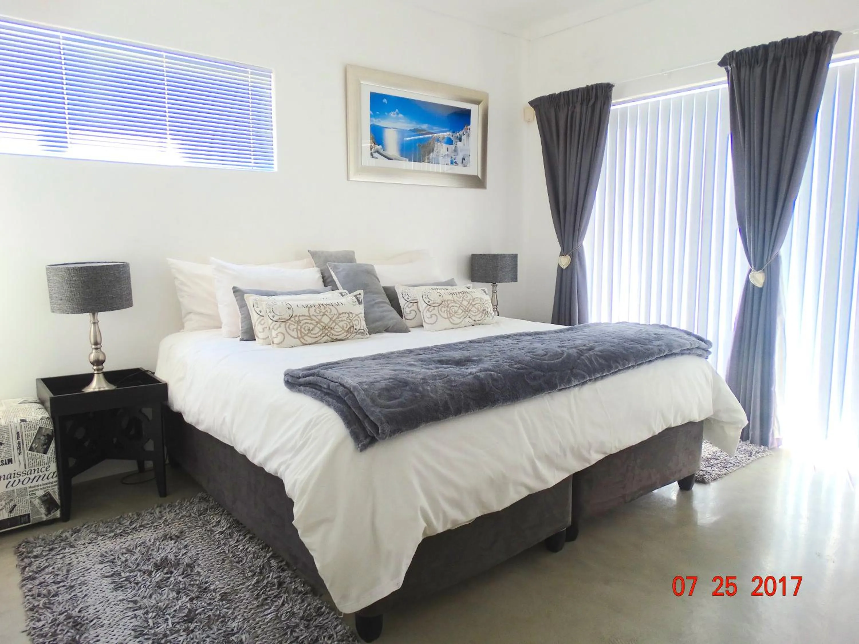 Bedroom, Bed in Au Plais De Langebaan at Palm Tree Villa