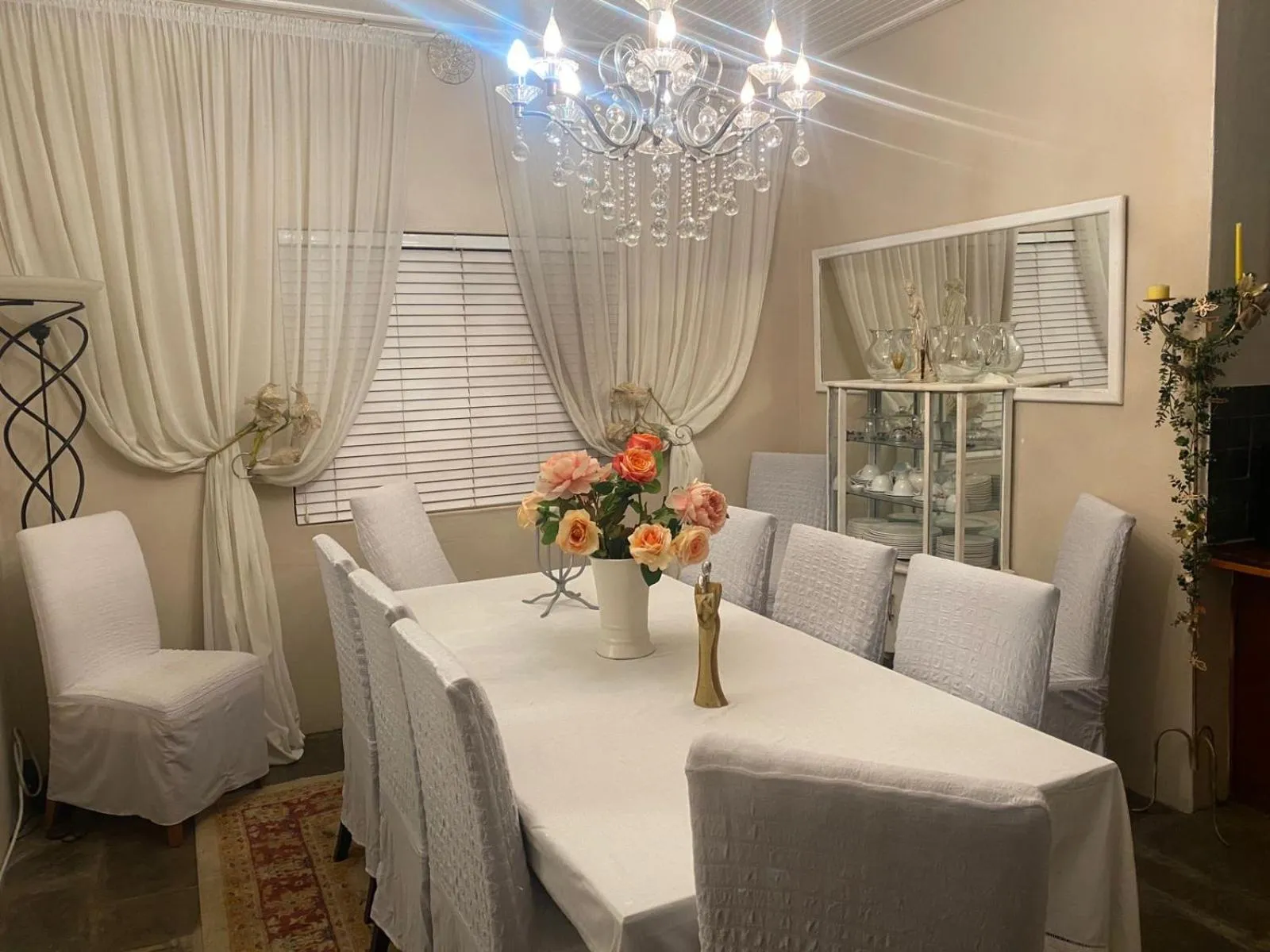 Dining area in Au Plais De Langebaan at Palm Tree Villa