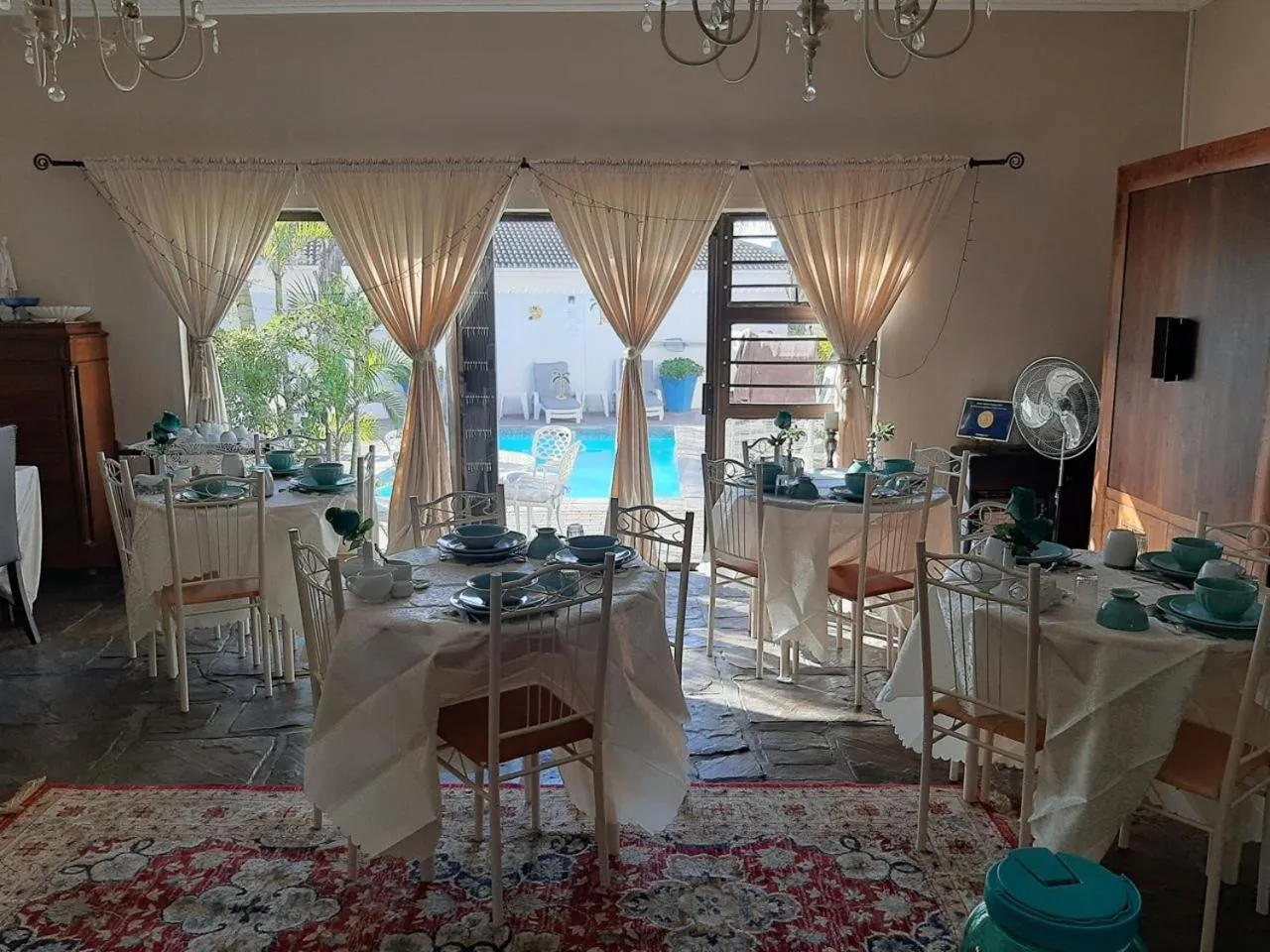 Breakfast in Au Plais De Langebaan at Palm Tree Villa