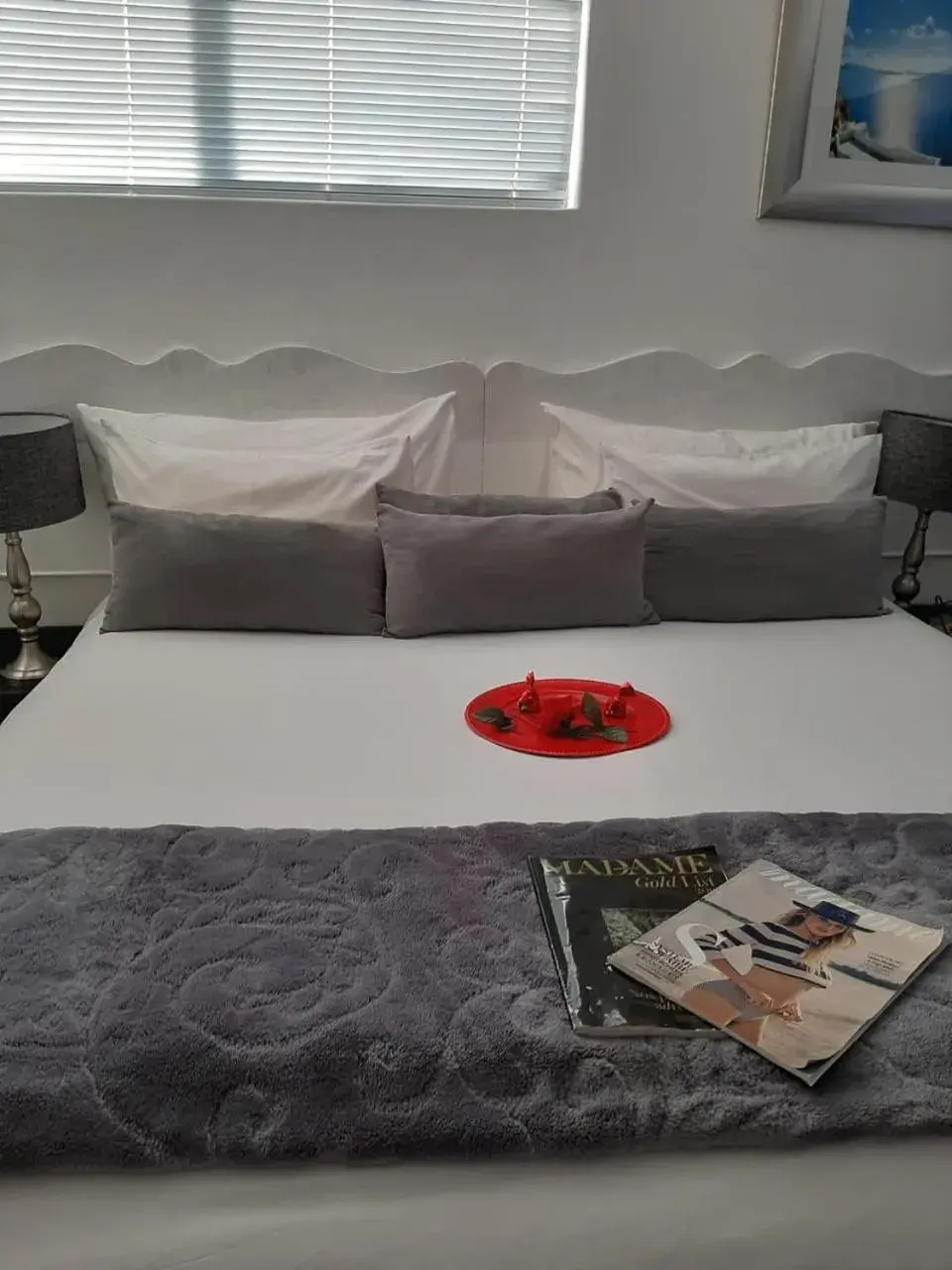 Deluxe Double or Twin Room with Ocean View - single occupancy in Au Plais De Langebaan at Palm Tree Villa Deluxe Double or Twin Room with Ocean View - single occupancy in Au Plais De Langebaan at Palm Tree Villa