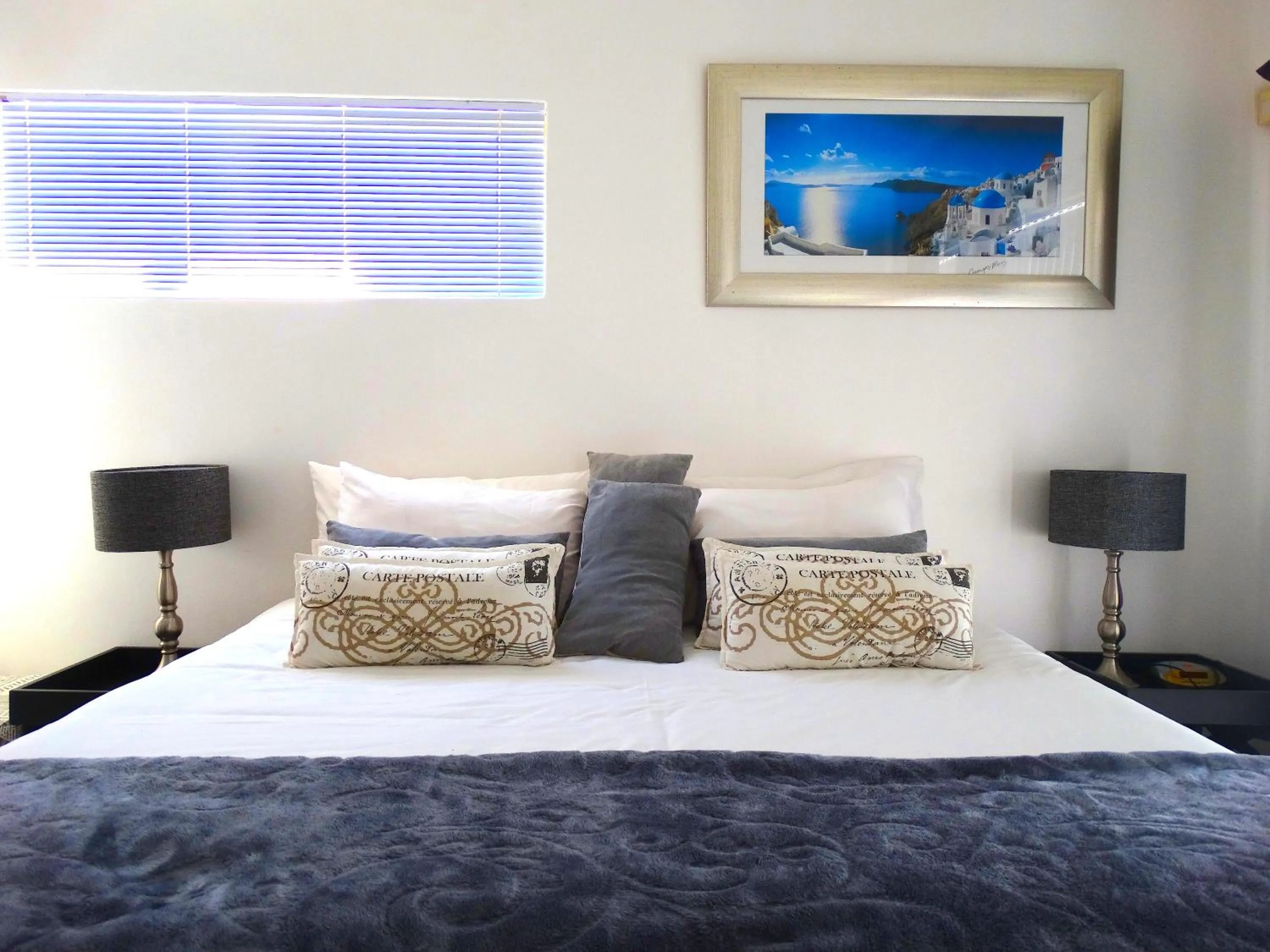 Bedroom, Bed in Au Plais De Langebaan at Palm Tree Villa