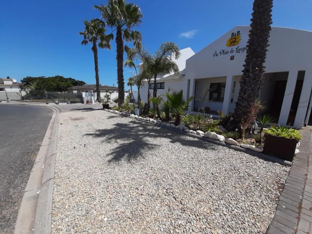 Street view in Au Plais De Langebaan at Palm Tree Villa
