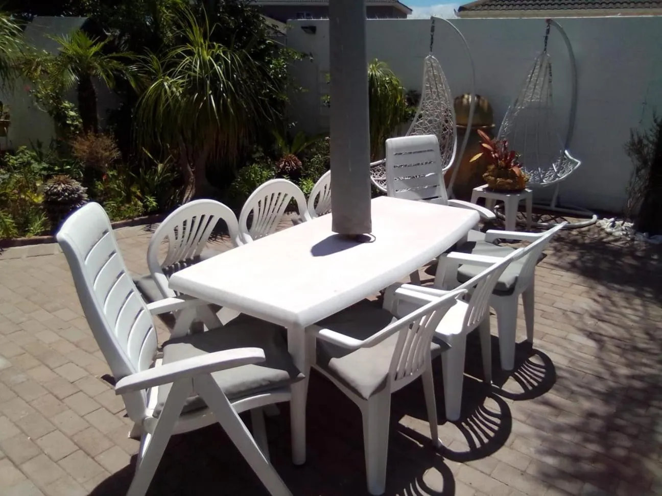 Seating area in Au Plais De Langebaan at Palm Tree Villa