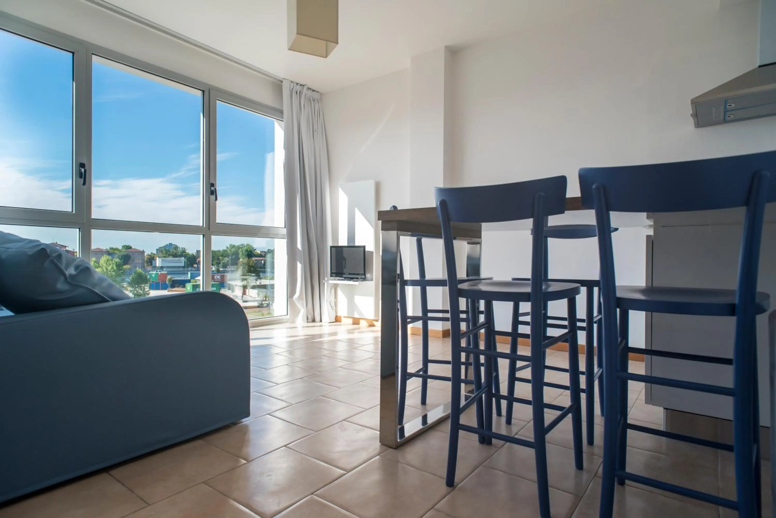 Living room in Darsena Ravenna Apartments