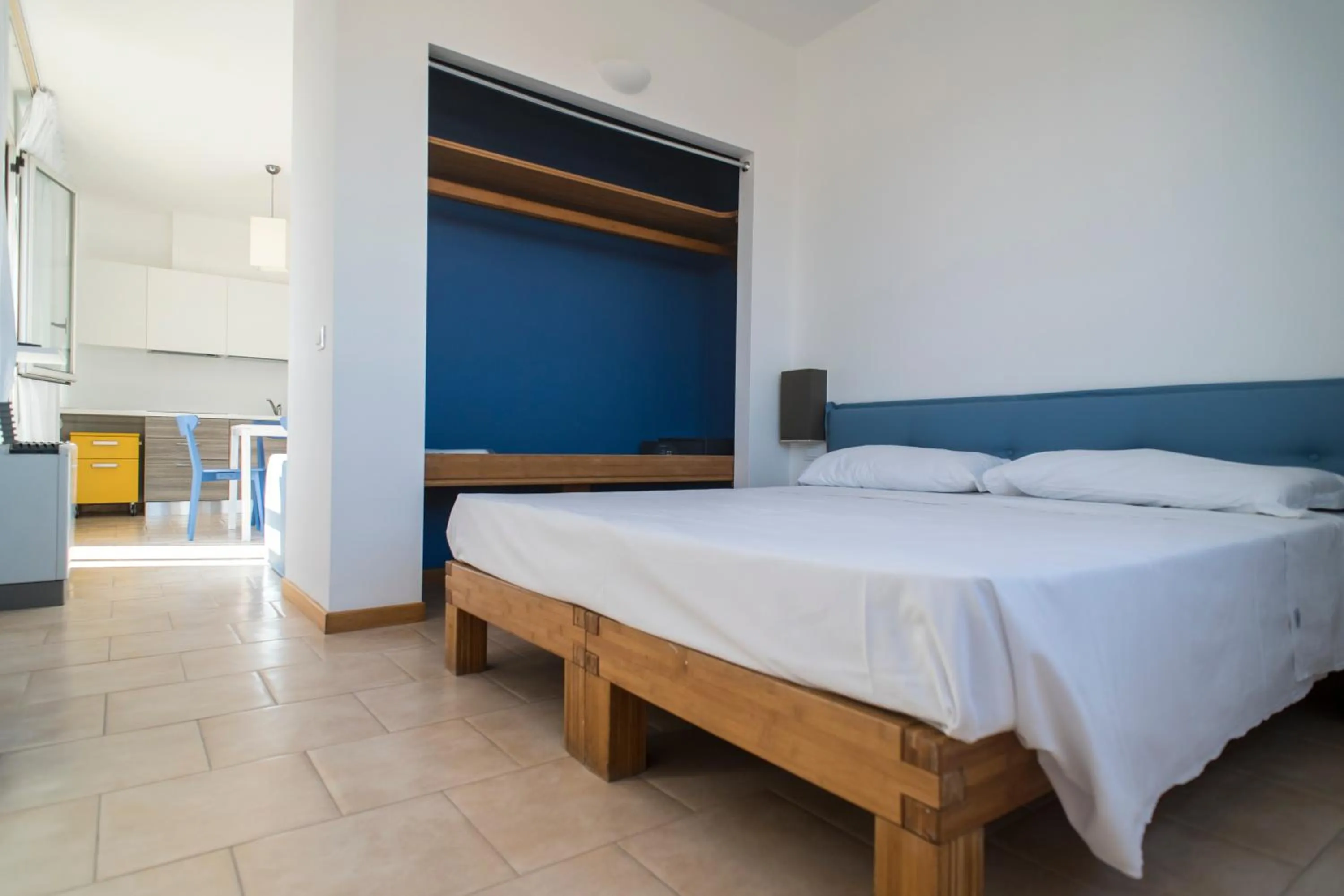 Bed in Darsena Ravenna Apartments