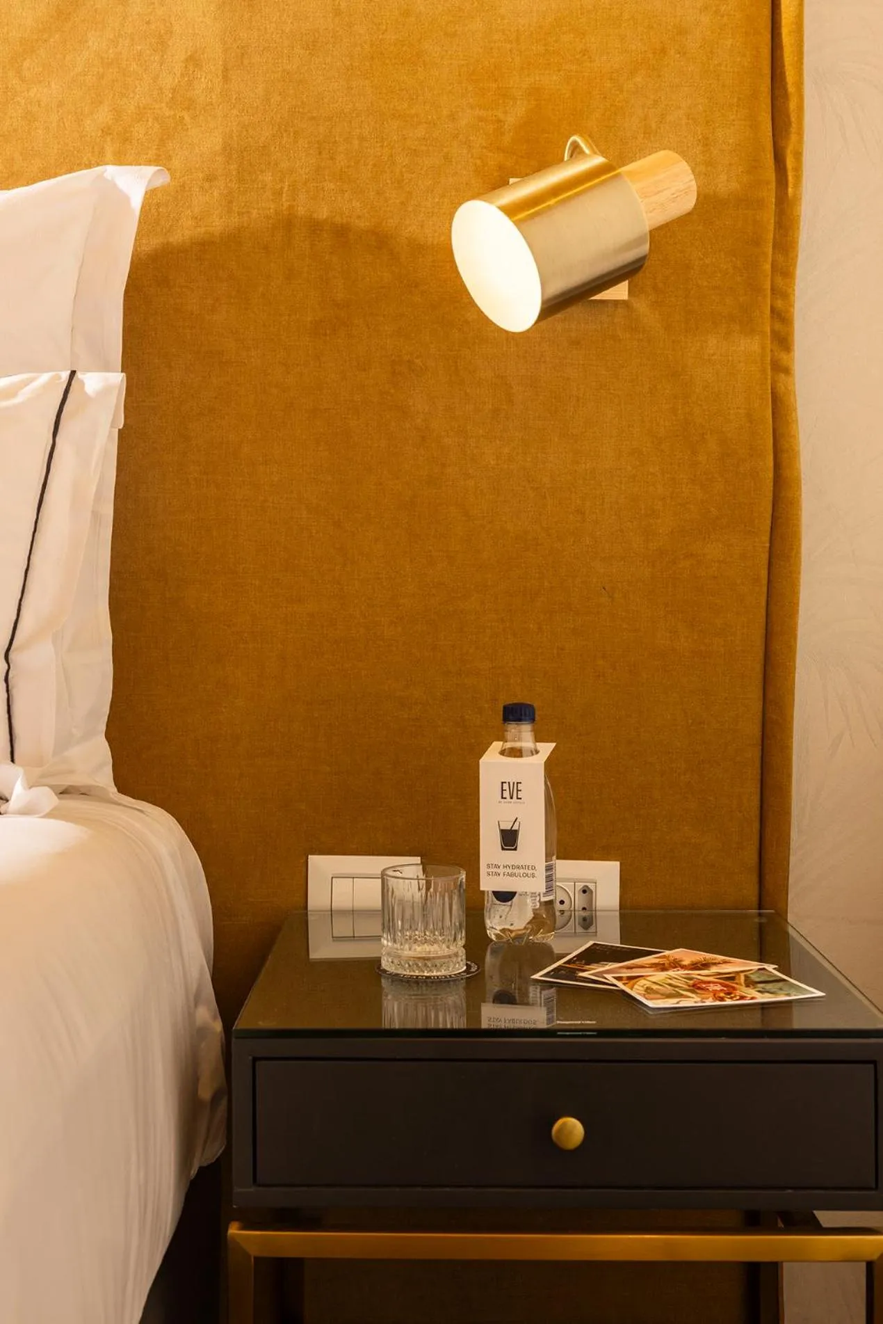 Bed in EVE Eilat by Adam Hotels