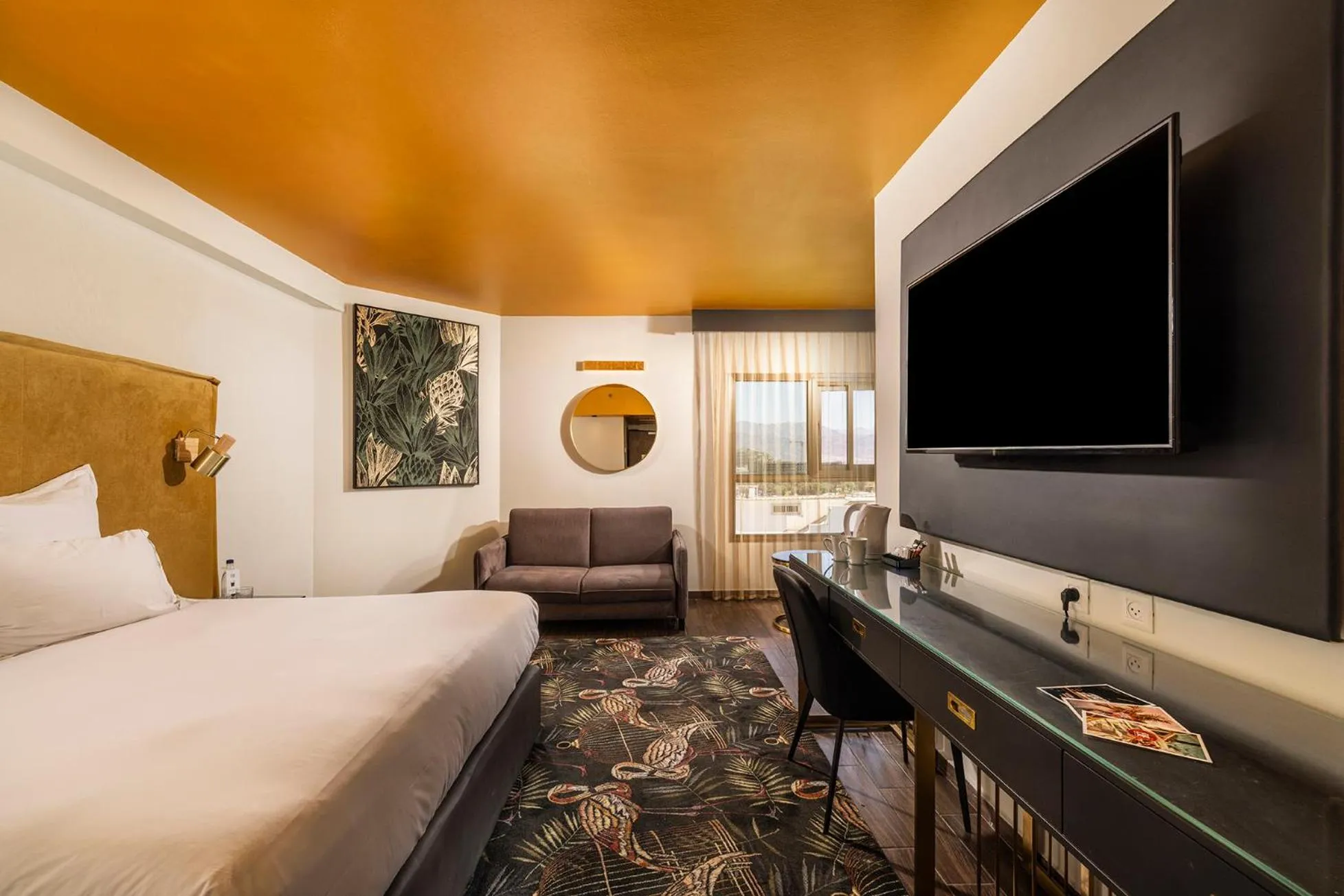 Bed in EVE Eilat by Adam Hotels