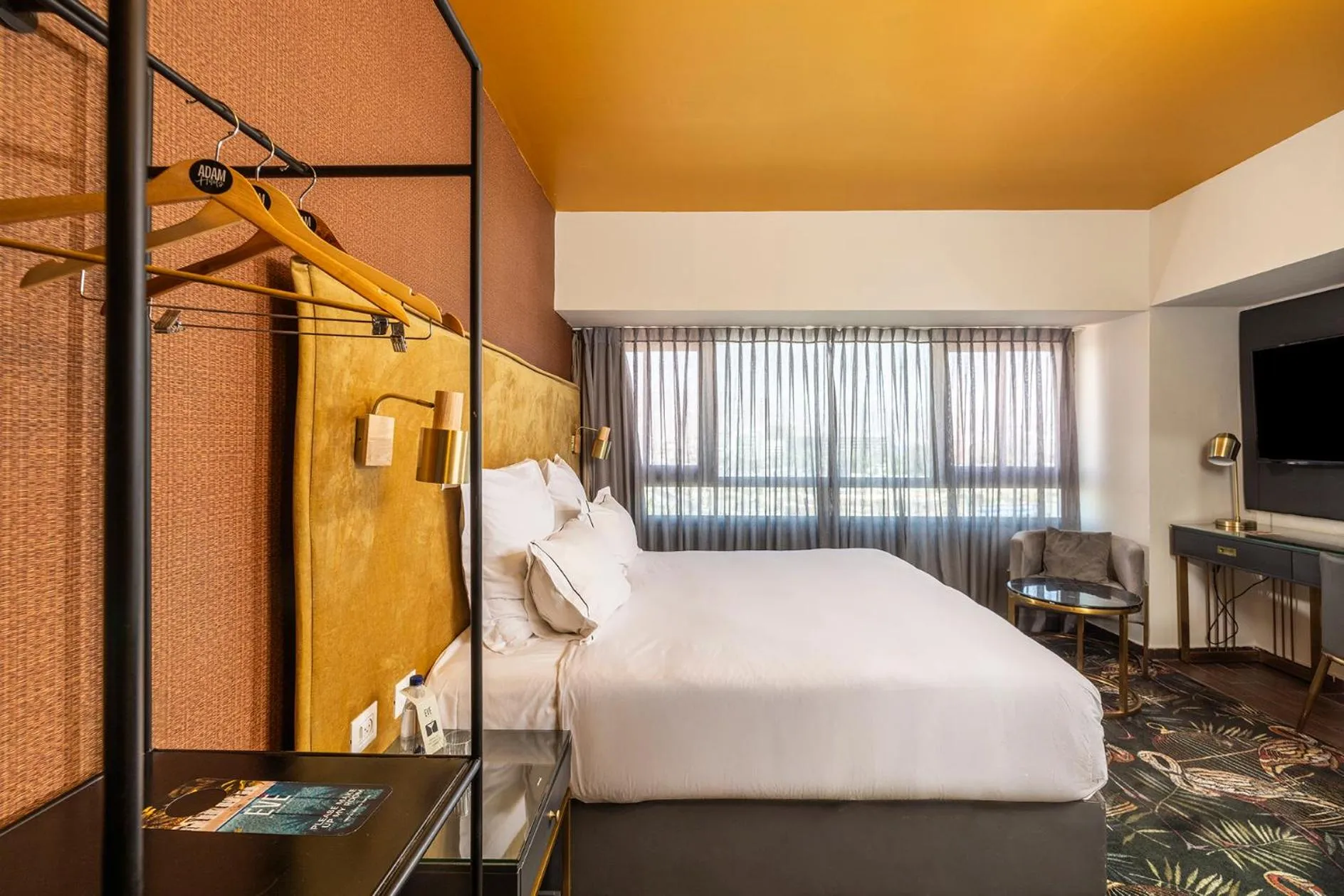 Bed in EVE Eilat by Adam Hotels