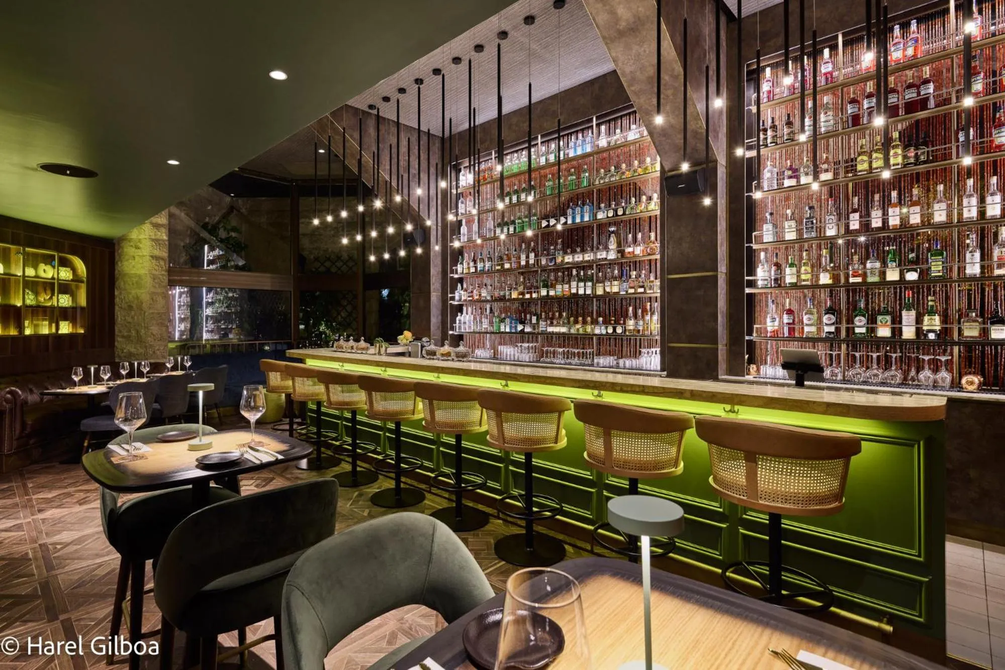 Lounge or bar in The Inbal Jerusalem