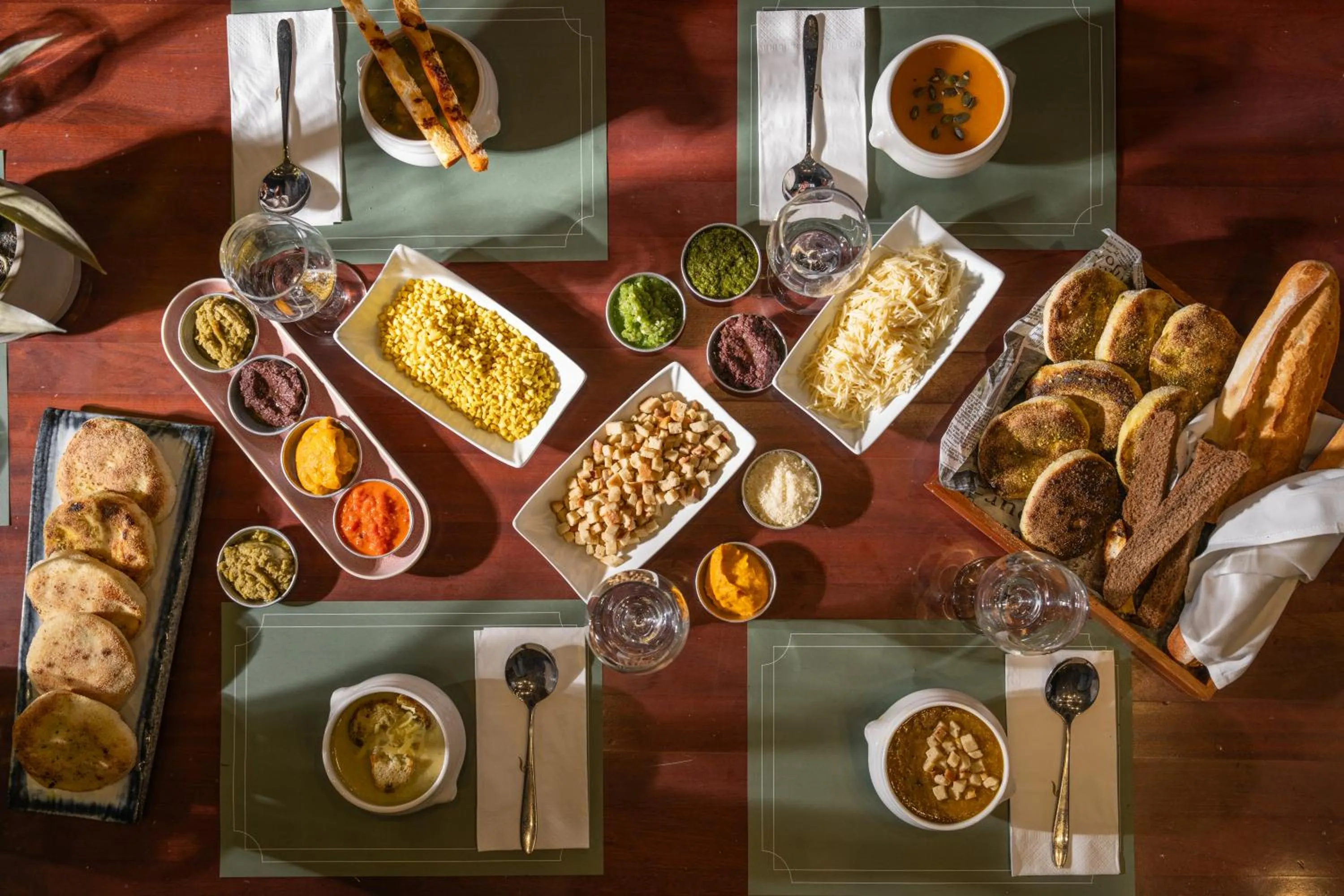 Food in The Inbal Jerusalem