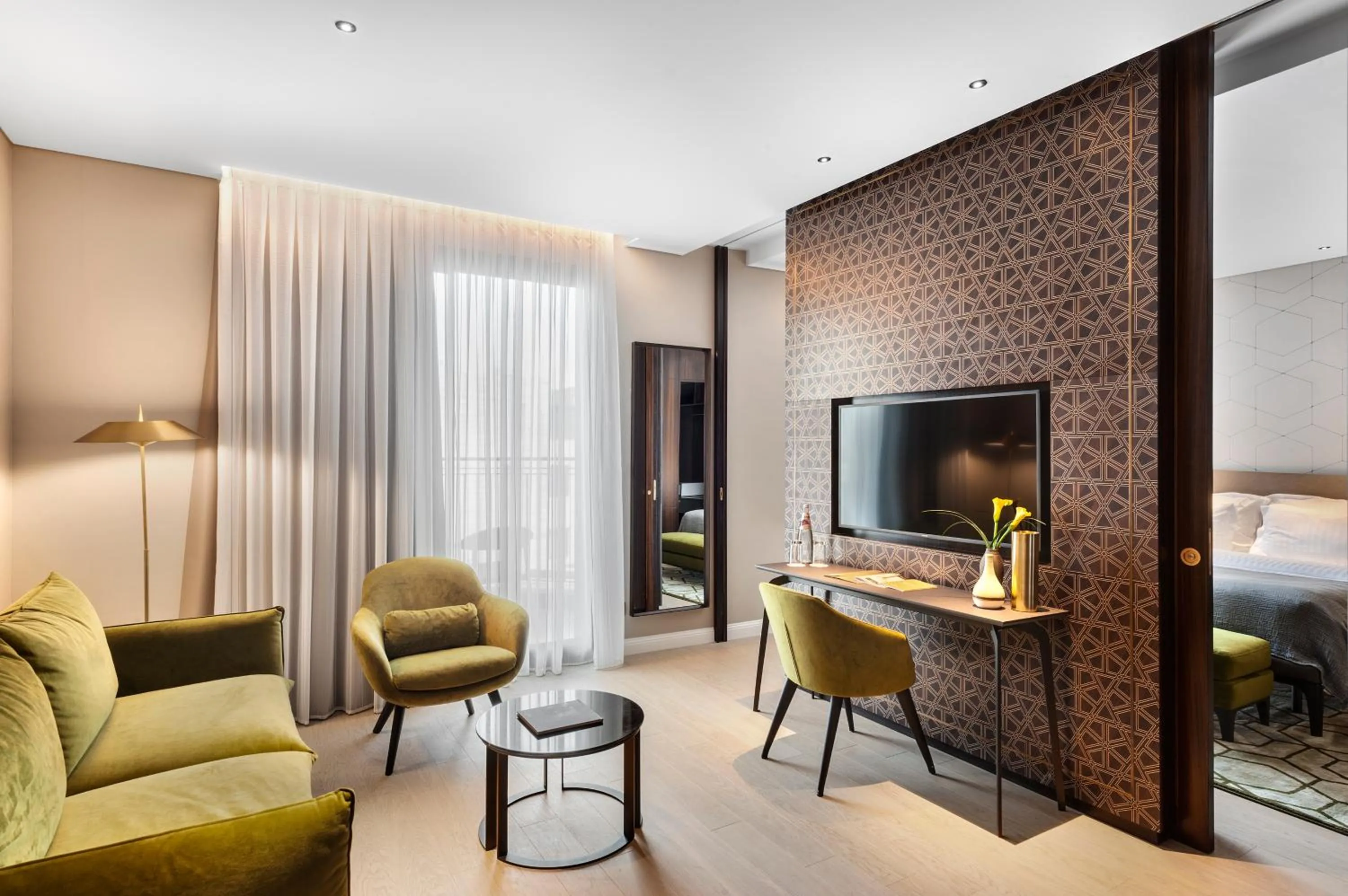 Living room in The Inbal Jerusalem