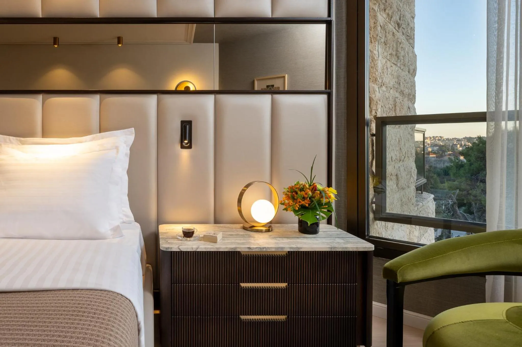 Bed in The Inbal Jerusalem