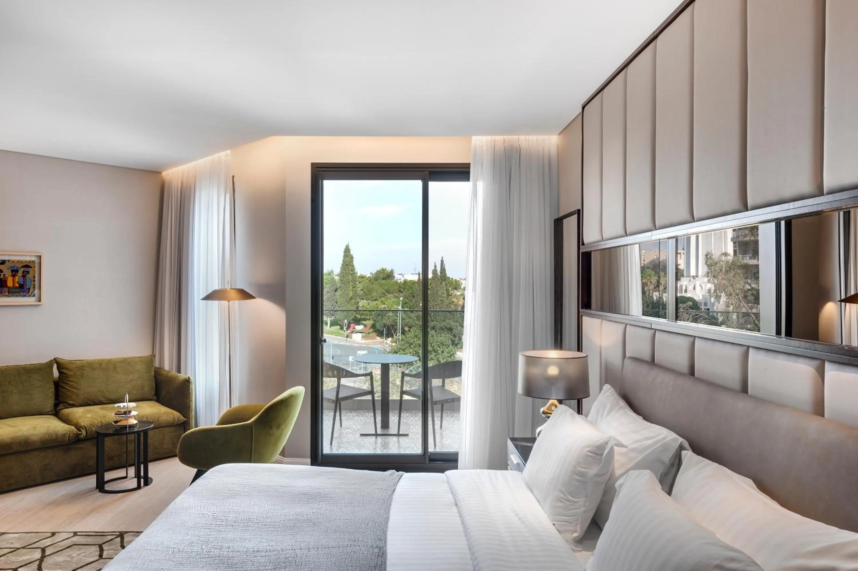 Photo of the whole room, Bed in The Inbal Jerusalem