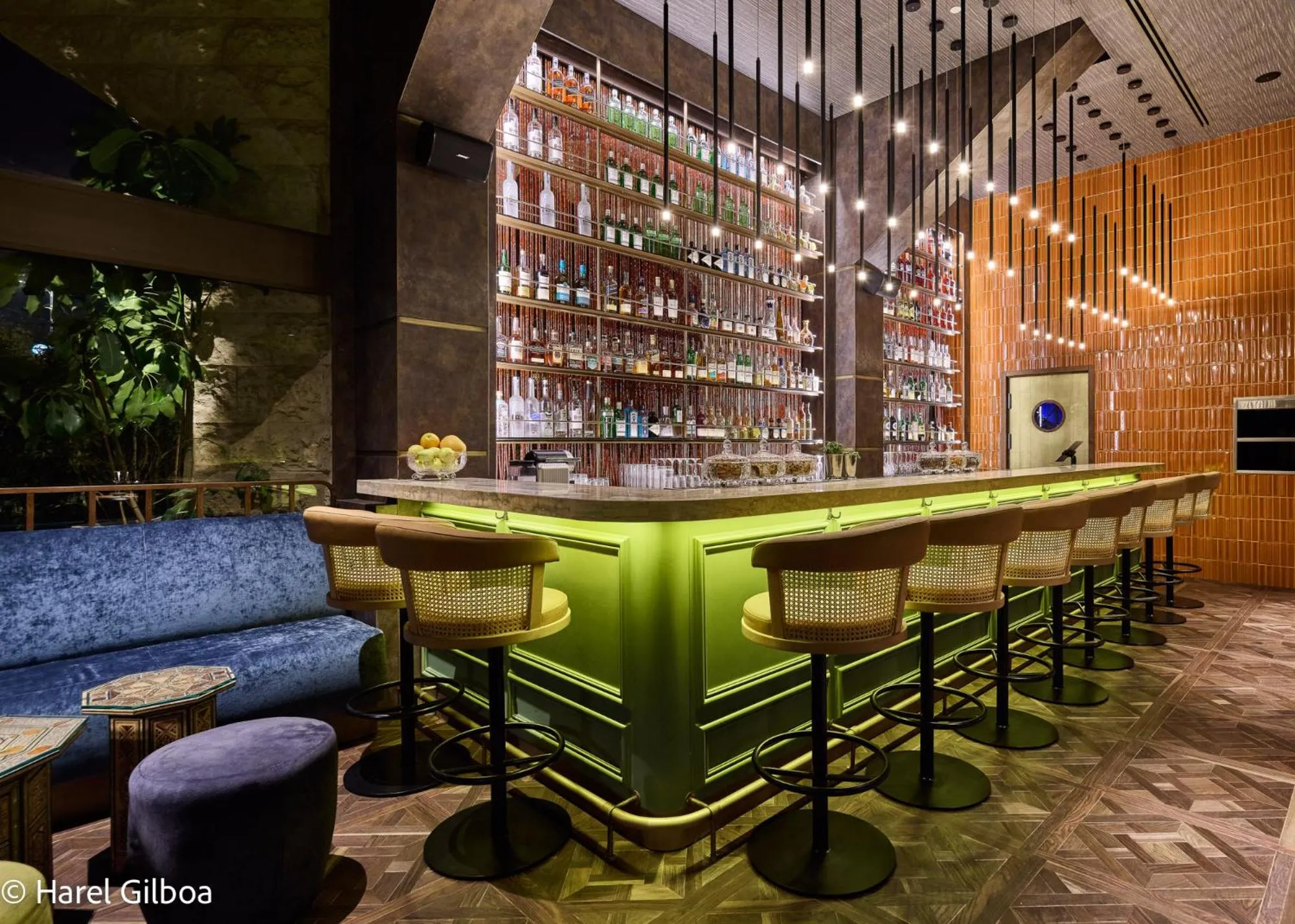 Lounge or bar in The Inbal Jerusalem