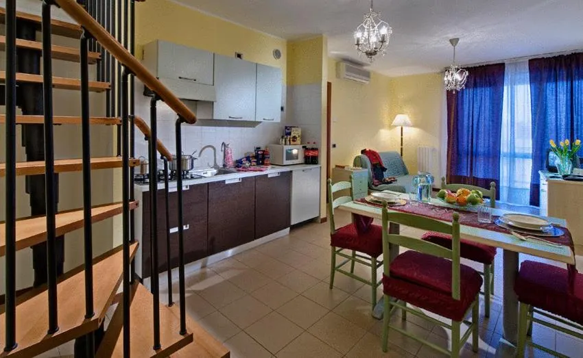 Kitchen or kitchenette in Residence Viale Venezia