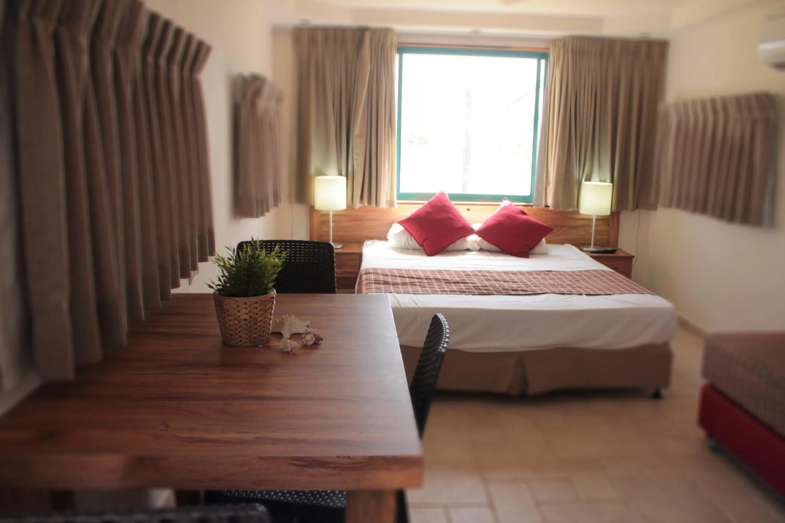 Bed in Dor Country Lodging