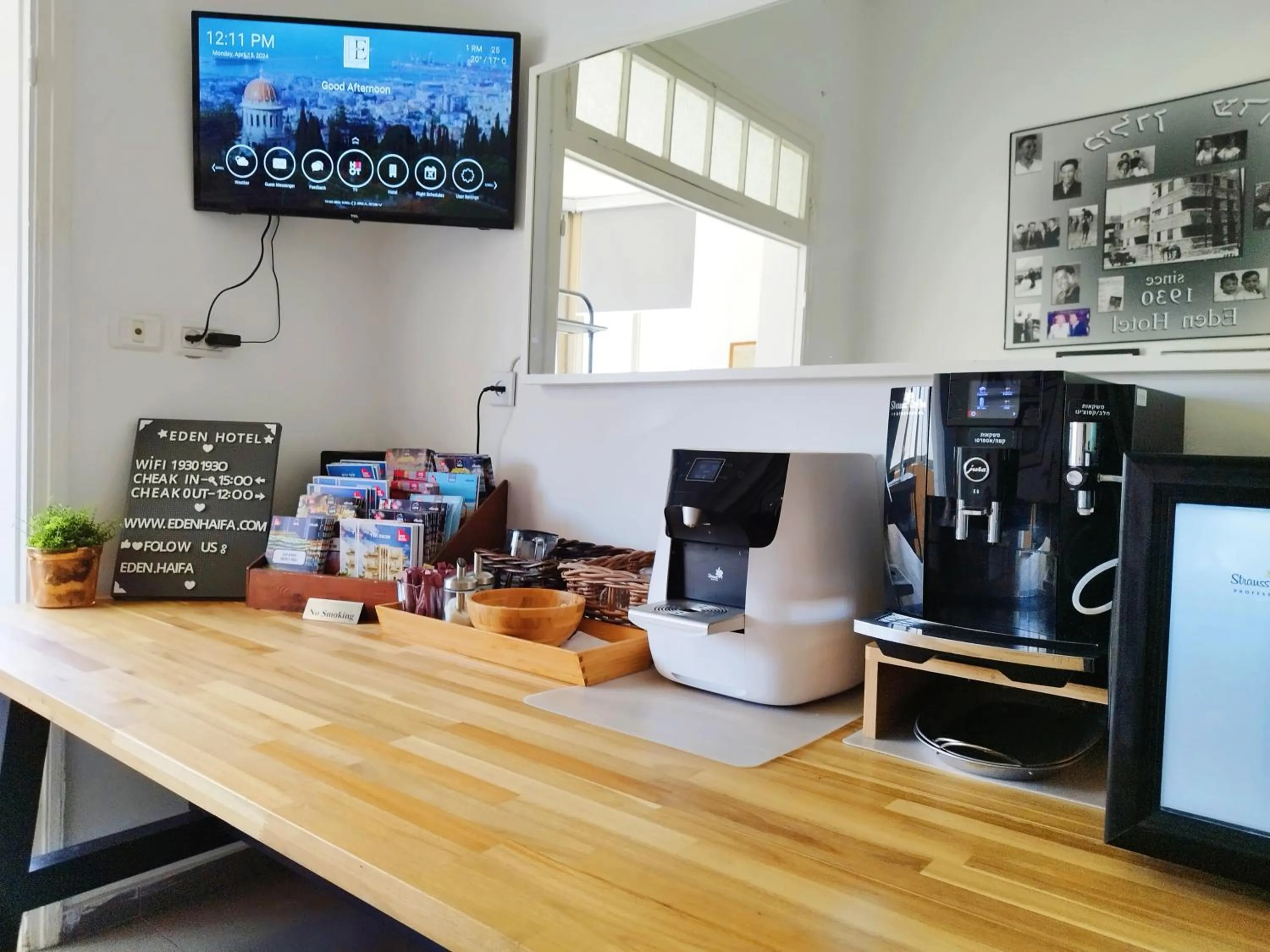 Lobby or reception in Eden Hotel